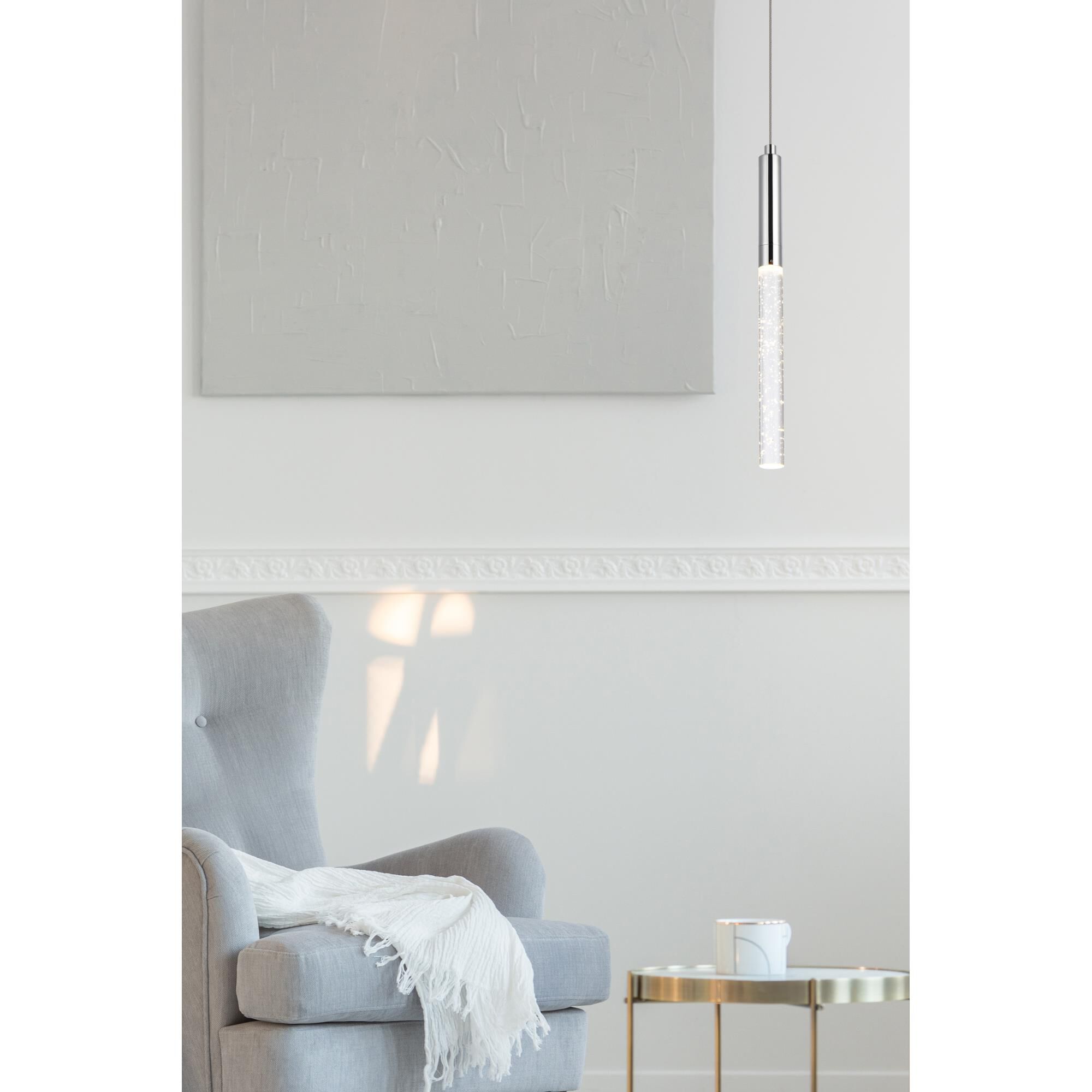 Shown in Chrome finish and Clear Royal Cut crystal