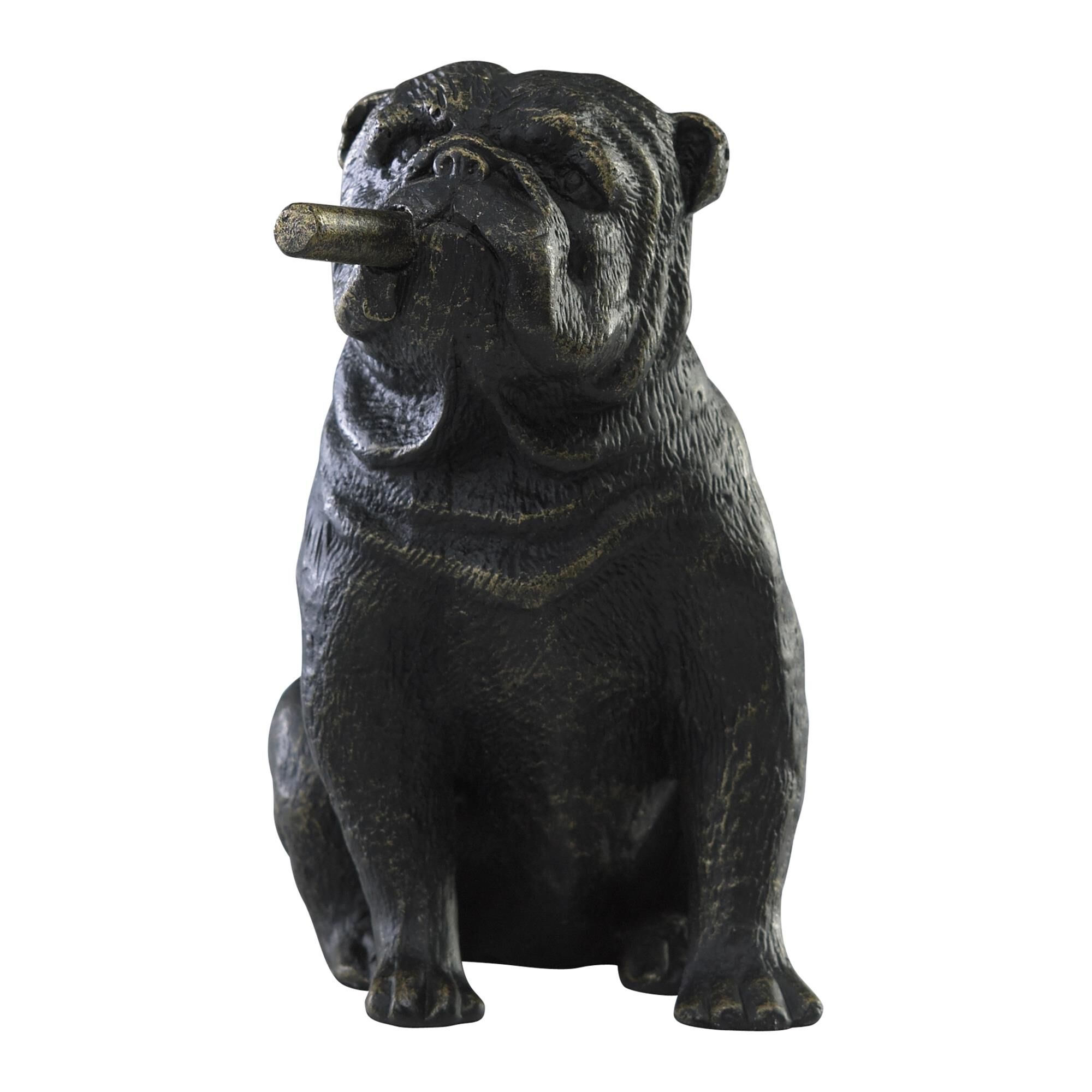 Mini Bulldog Figurine,