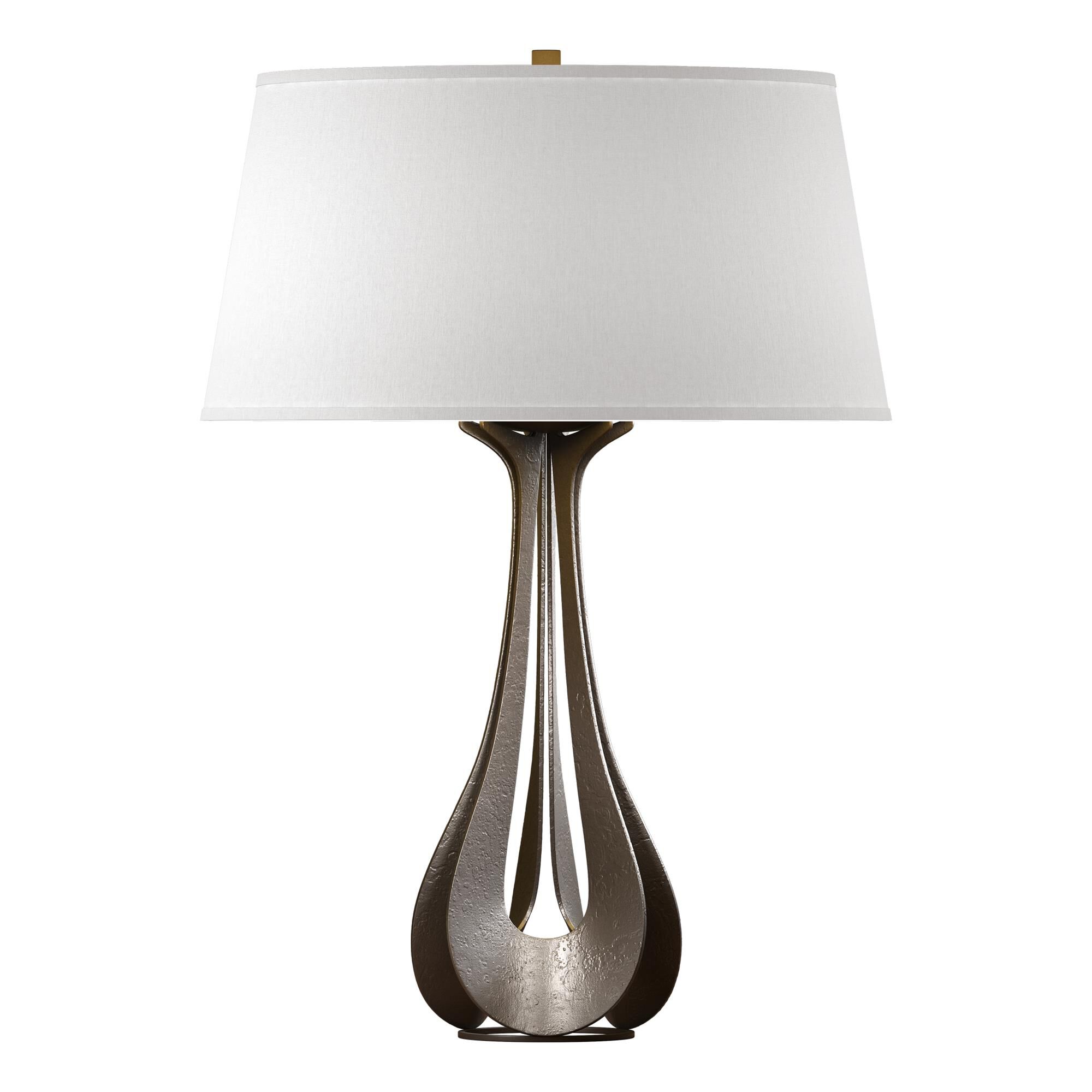 Shown in Bronze finish and Flax shade