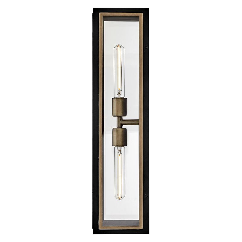 Shaw 24 Inch Tall 2 Light Outdoor Wall Light by Hinkley Lighting