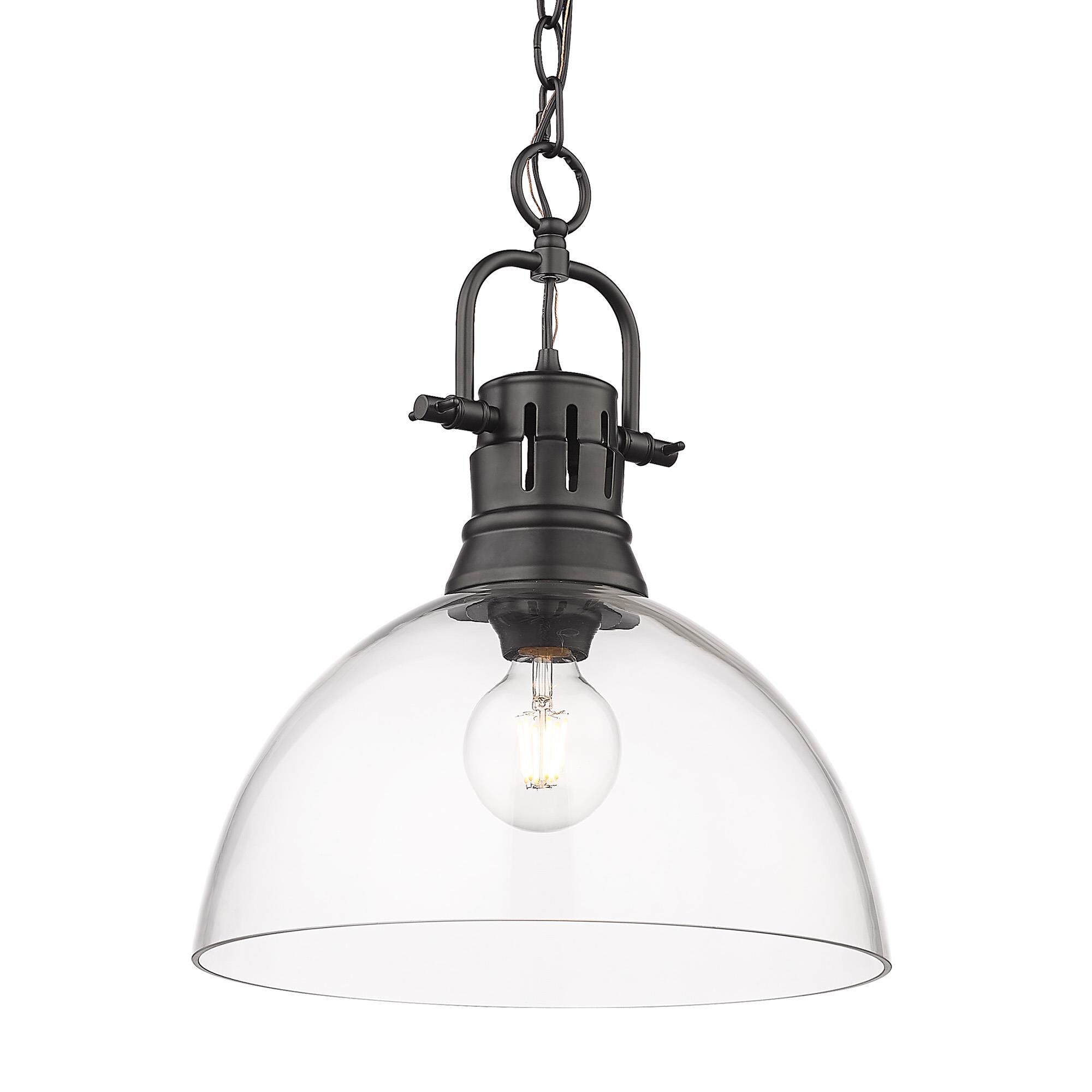 Duncan 14 Inch Large Pendant by Golden Lighting