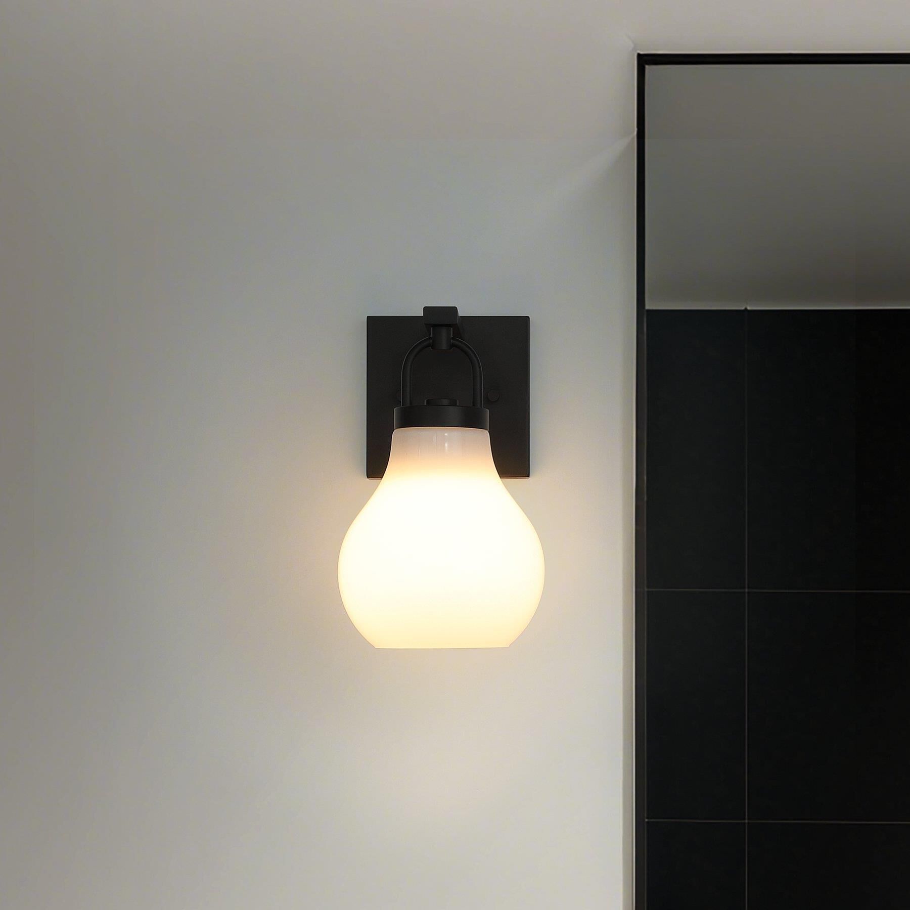 Mansfield 6 Inch Bath Vanity Light by Eglo Lighting