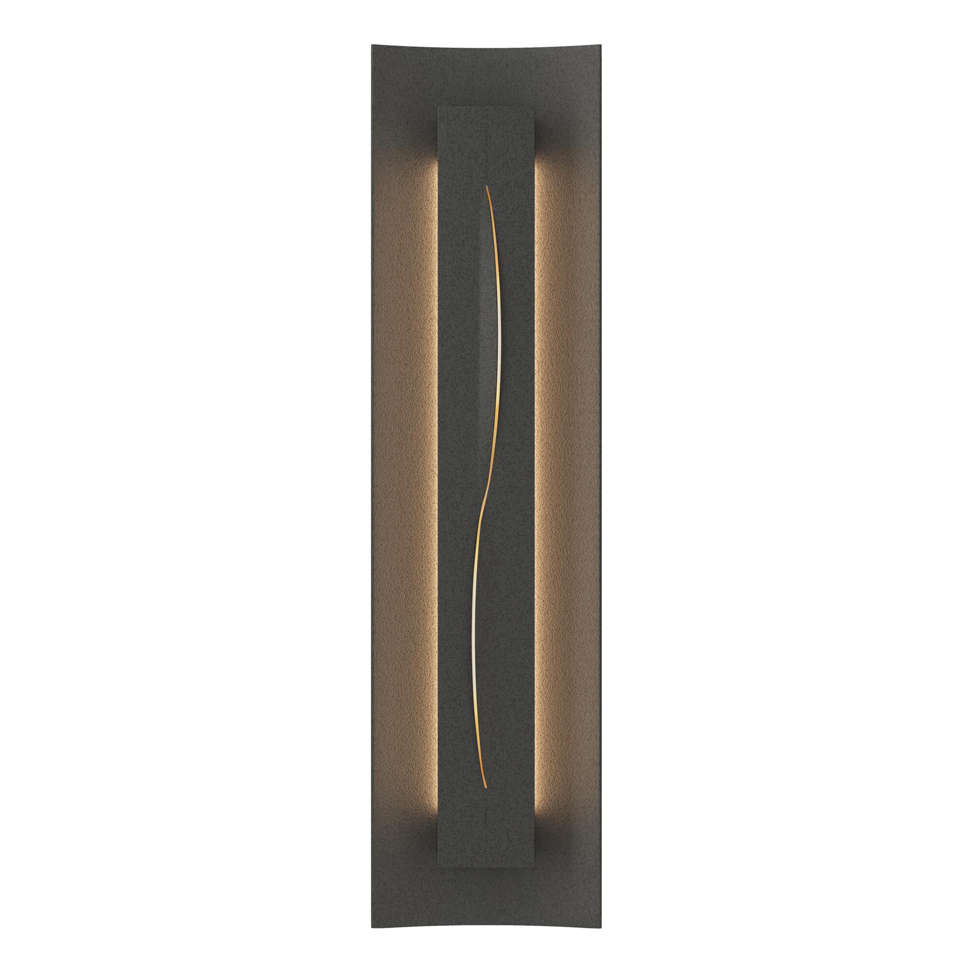 Shown in Natural Iron finish and Ivory Art  glass