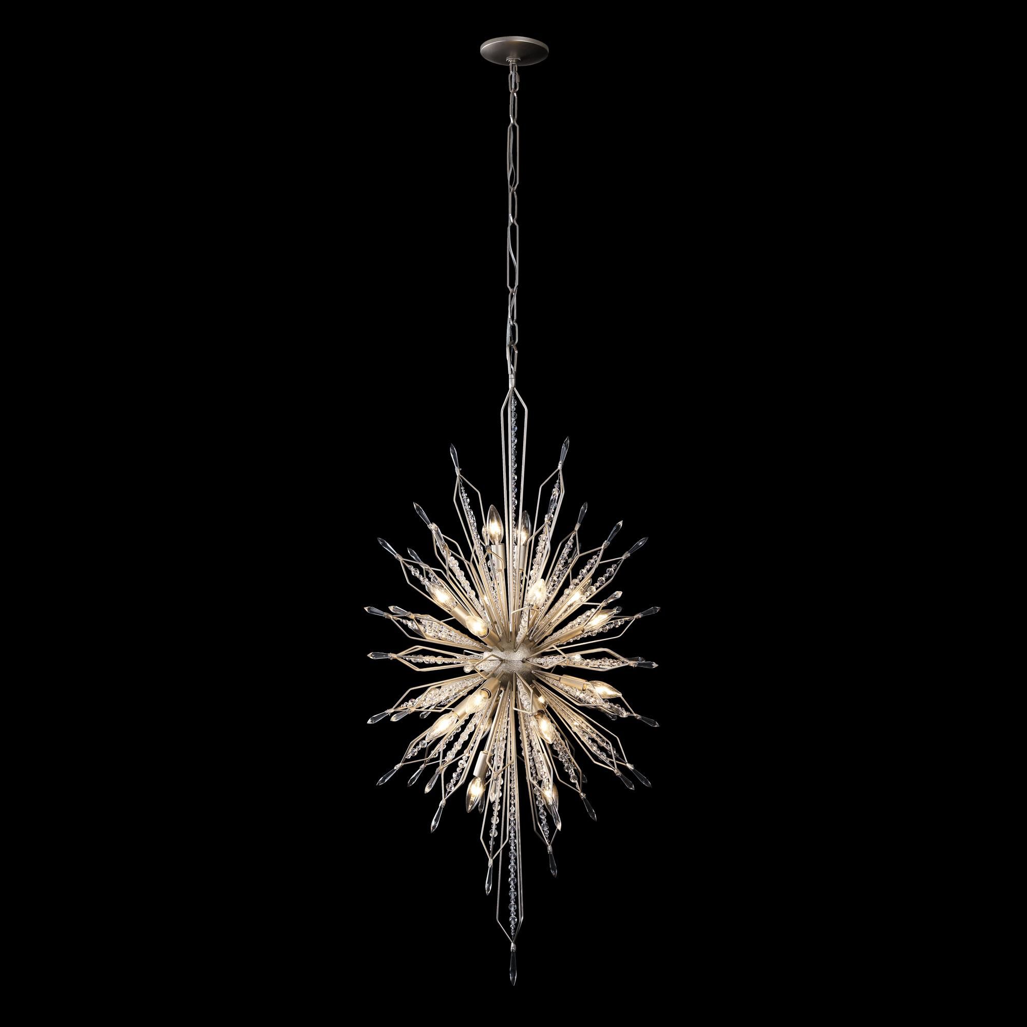 Shown in Gold Dust finish and Premium - Clear crystal
