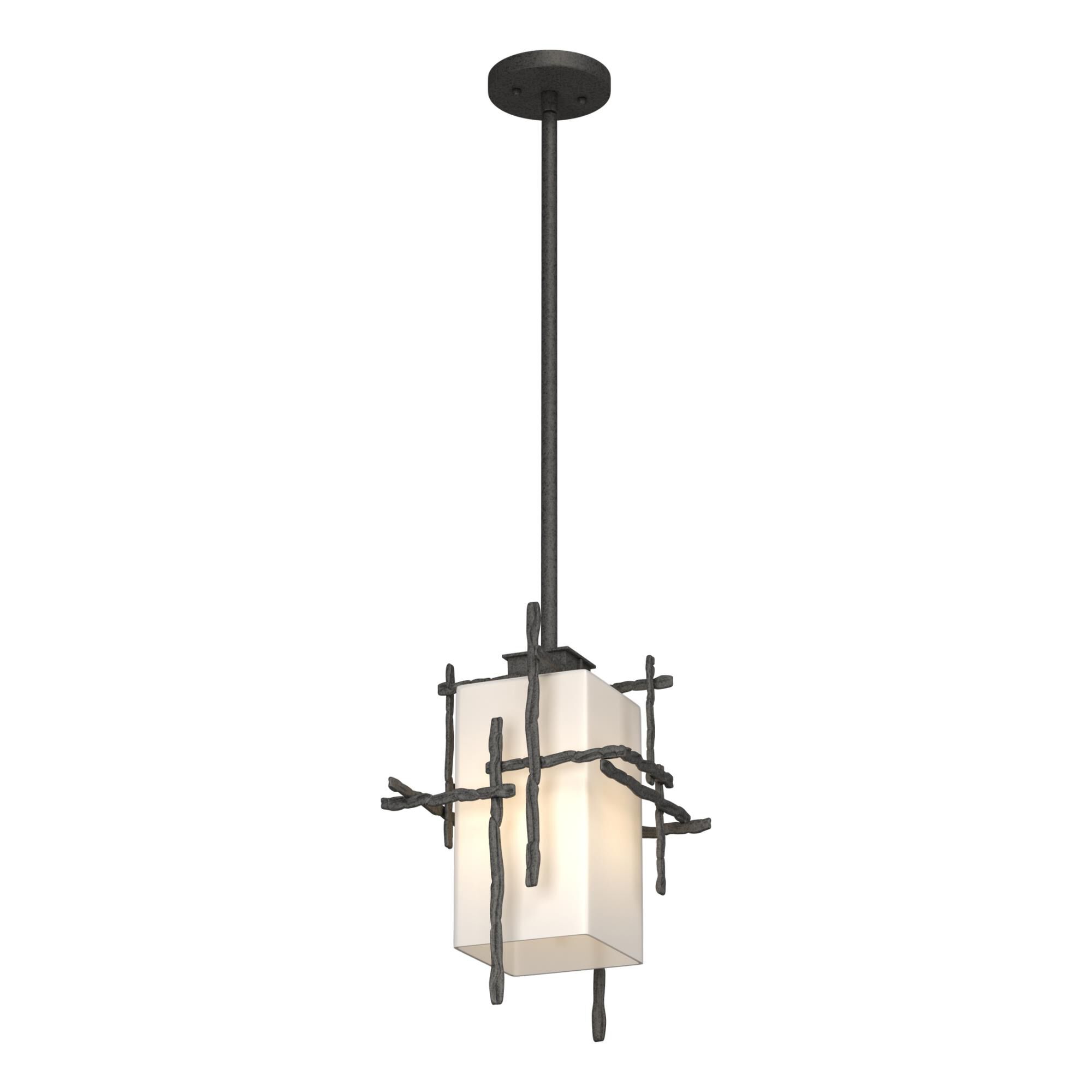 Hubbardton Forge Tura 15 Inch Tall Outdoor Hanging Lantern