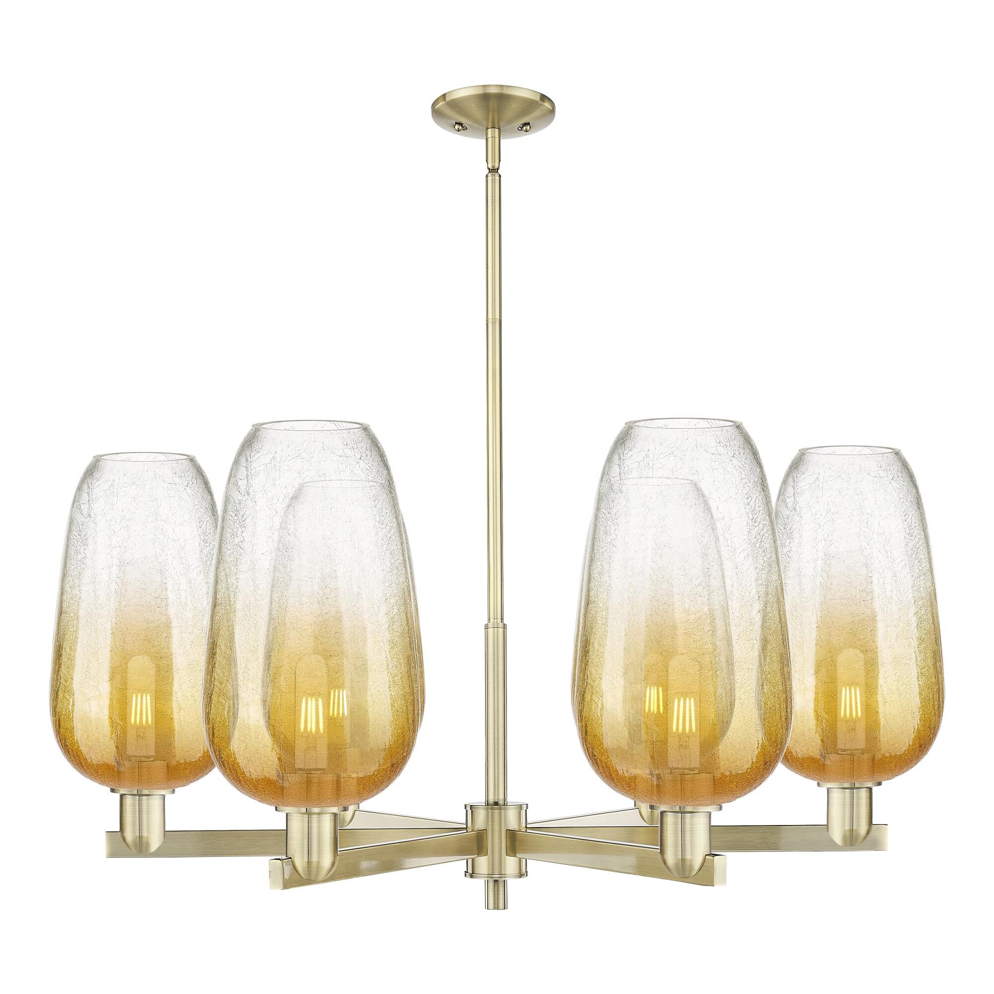 Bruno Marashlian Brookhaven Flute 24 Inch Chandelier by Innovations Lighting