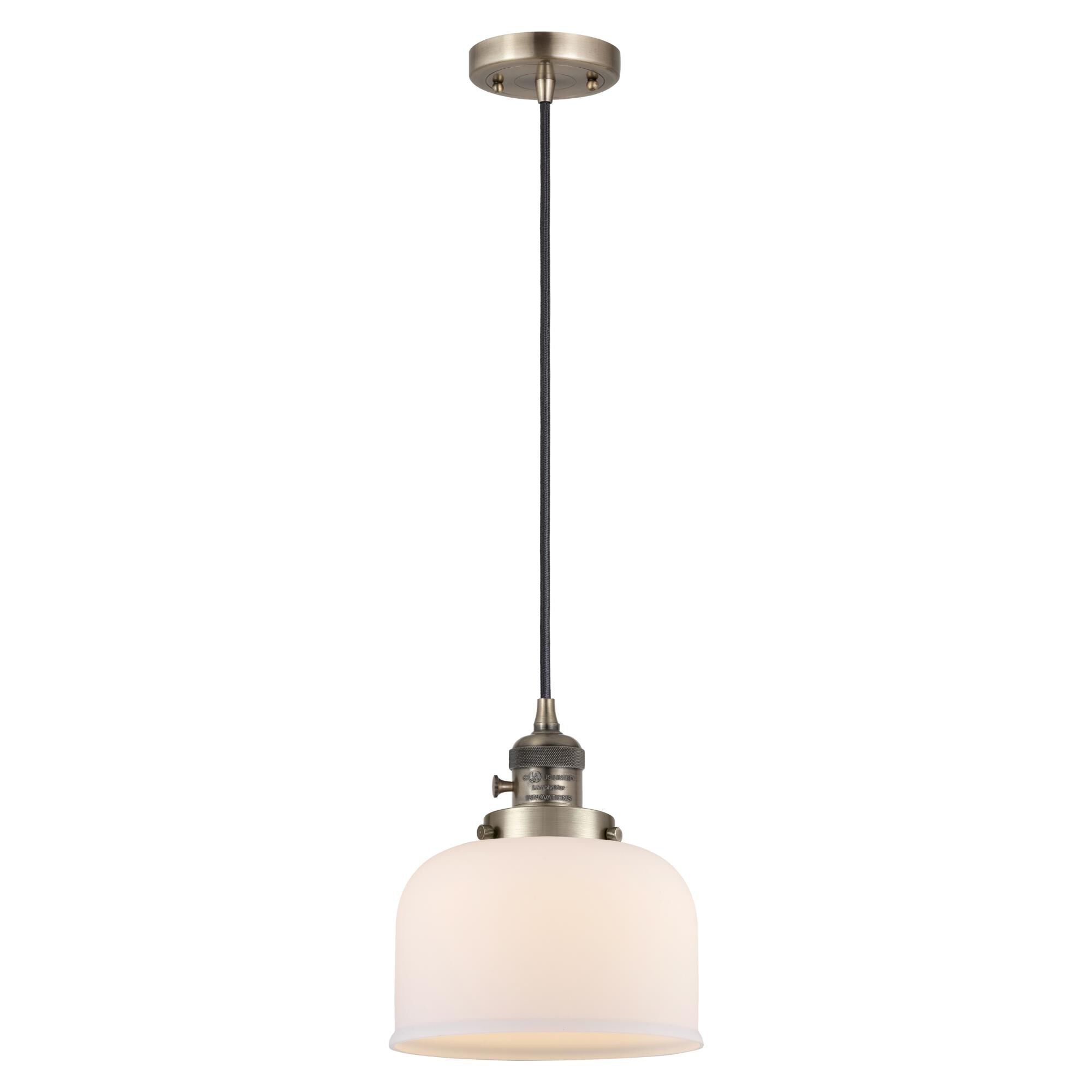 Innovations Lighting Bruno Marashlian Large Bell 8 Inch Mini Pendant