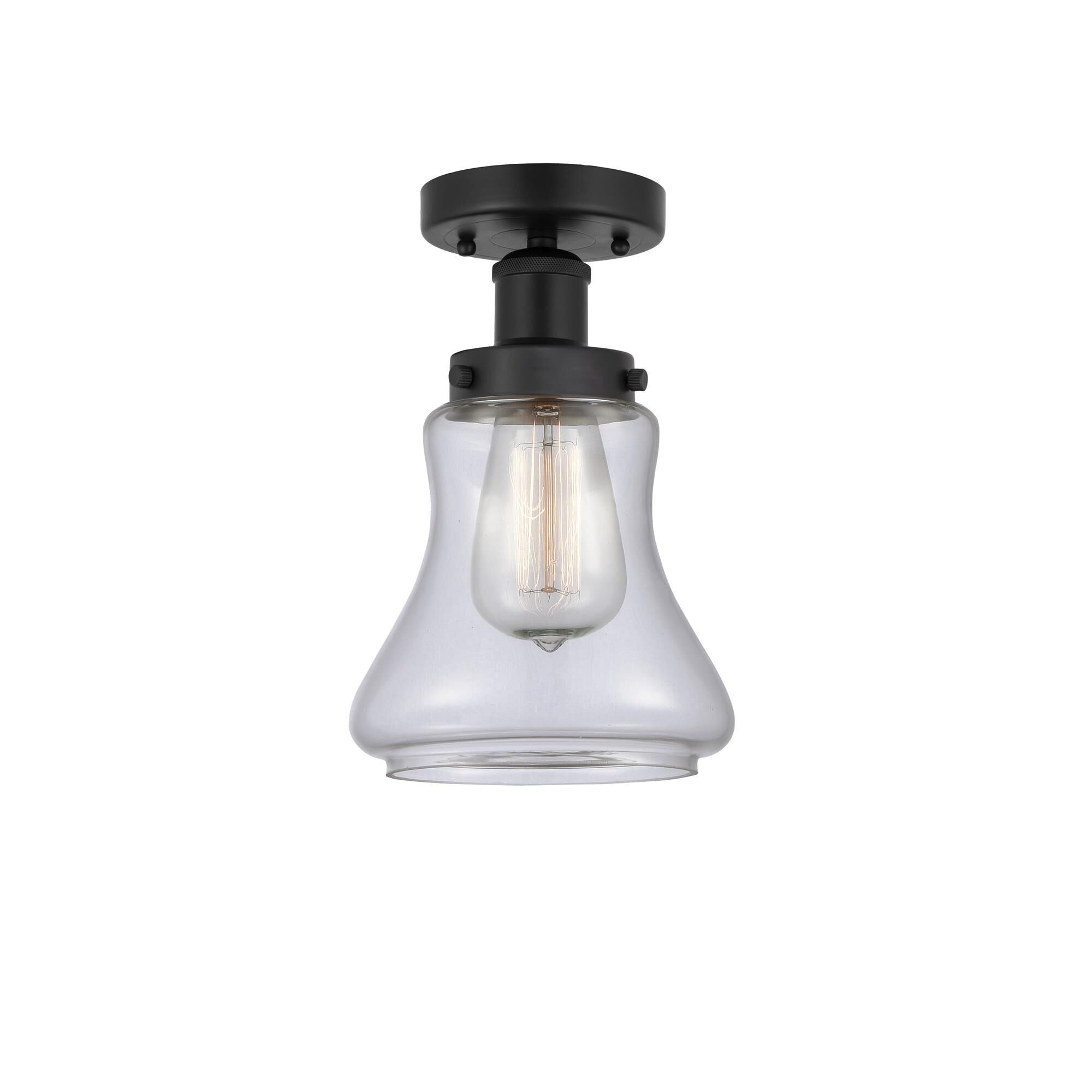 Bruno Marashlian Bellmont 6 Inch 1 Light Semi Flush Mount by Innovations Lighting