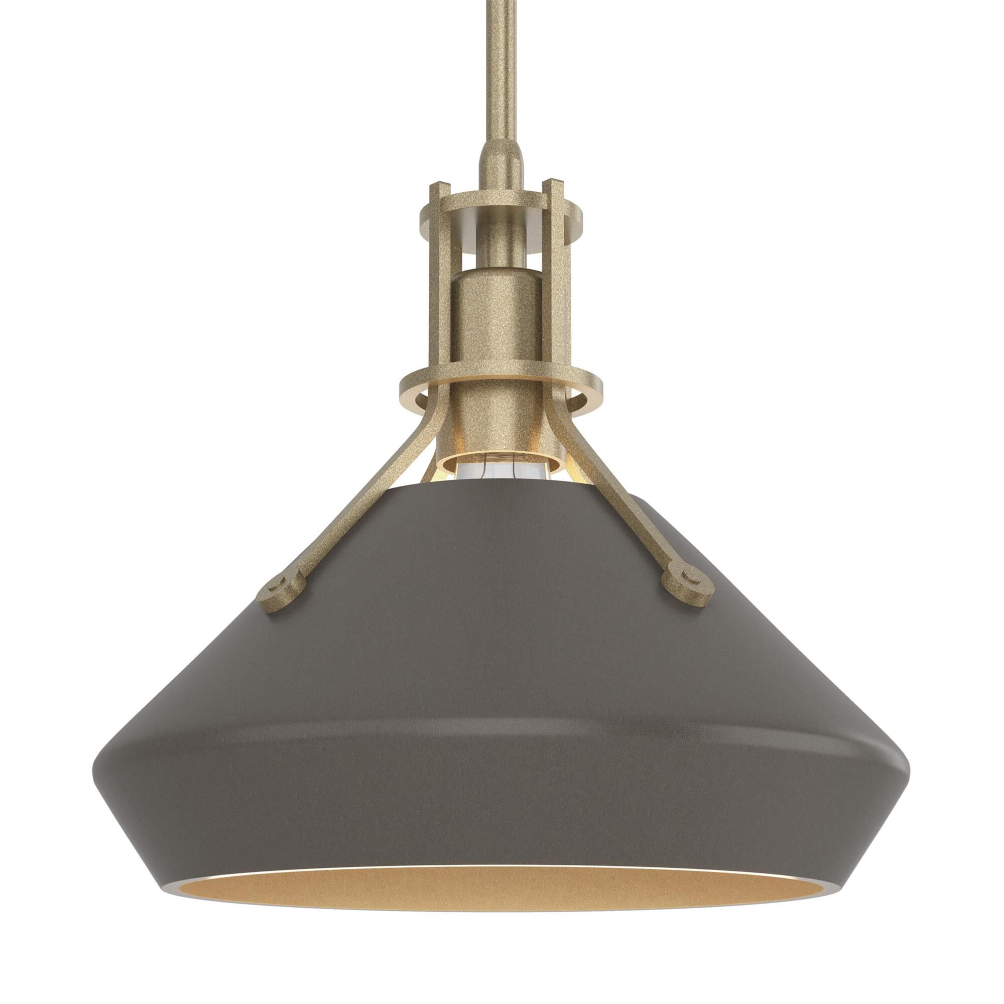 Shown in Soft Gold finish and Dark Smoke  accent