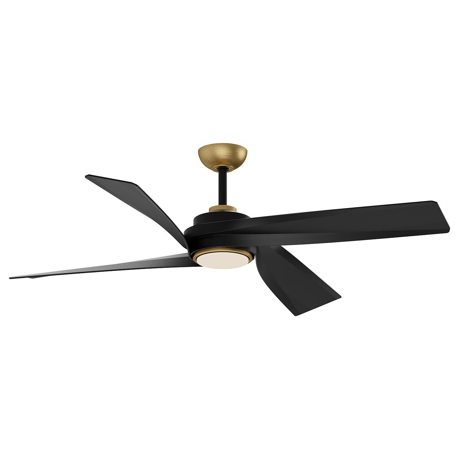 Horizon 56 Inch Ceiling Fan with Light Kit by Kuzco Lighting