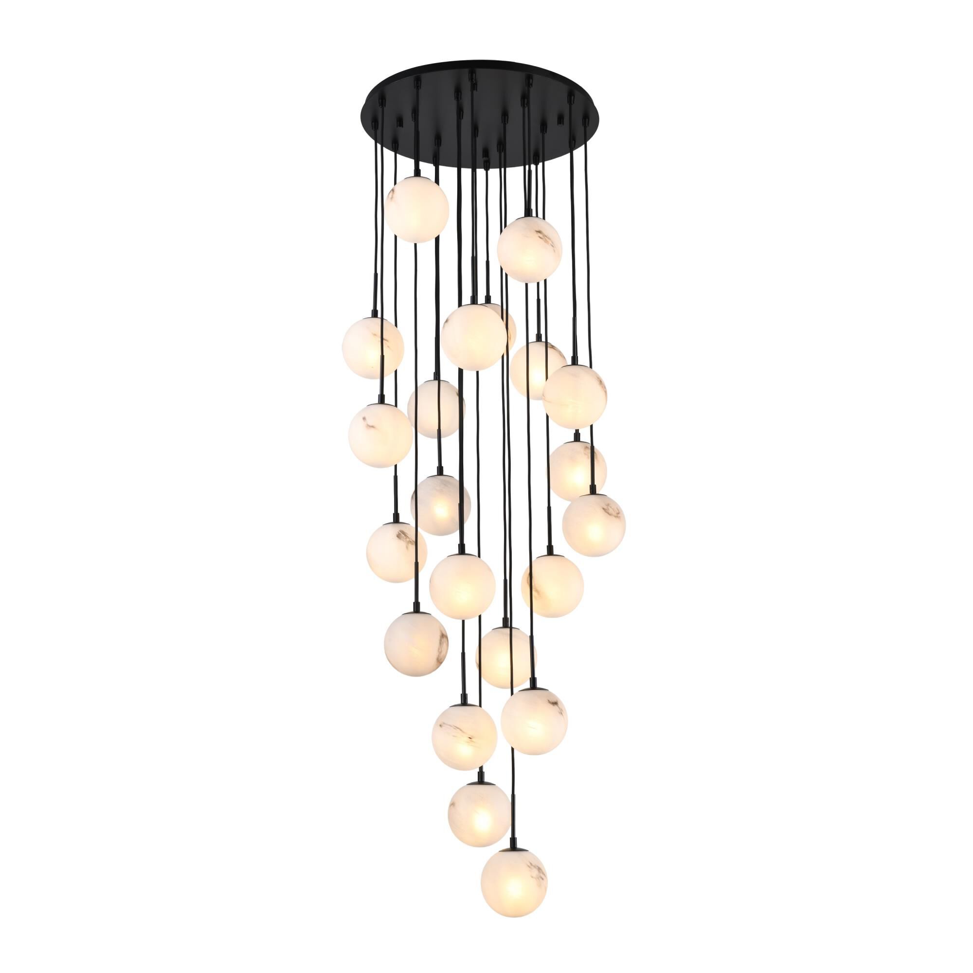Nightfall 27 Inch Multi Light Pendant by Artcraft