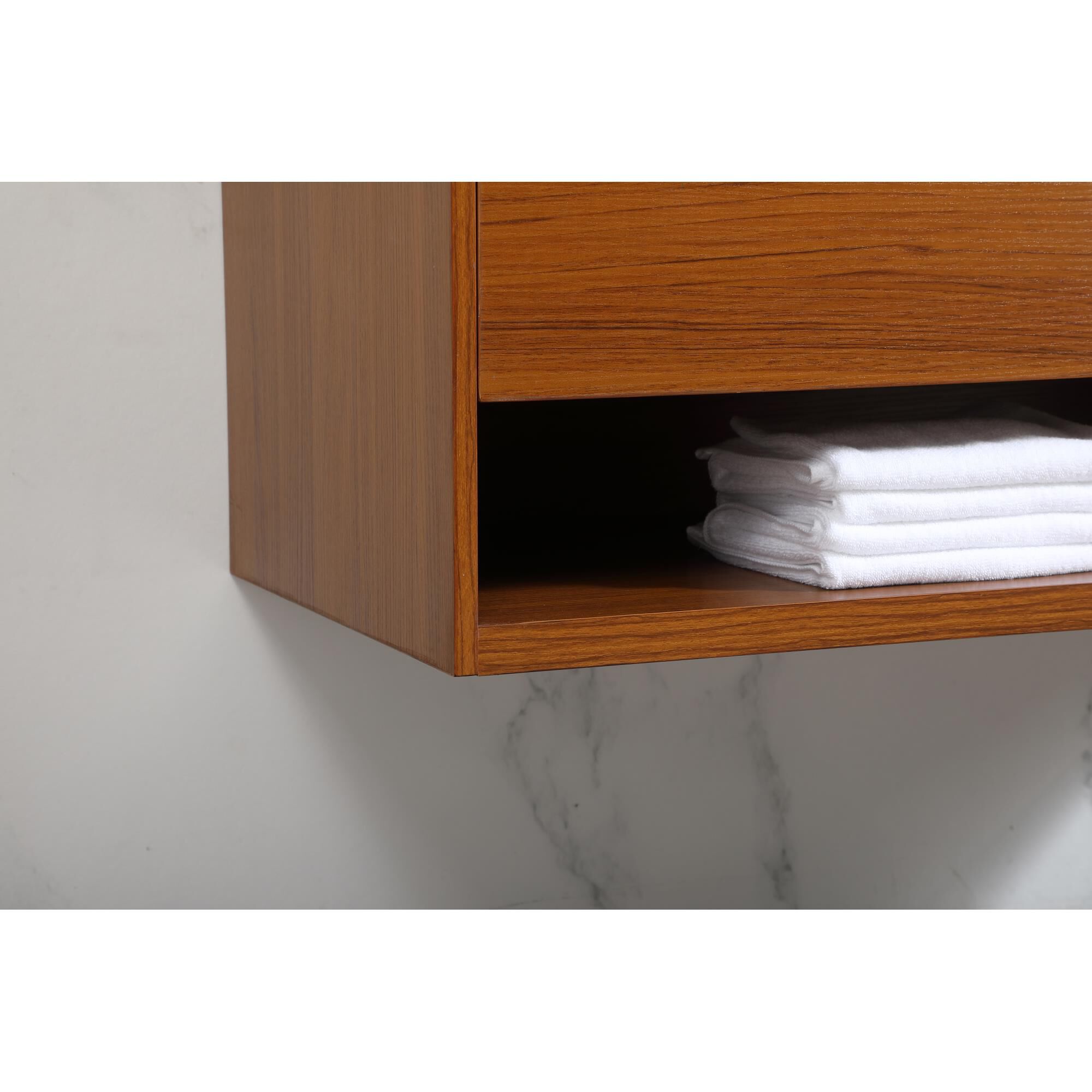 Shown in Teak finish