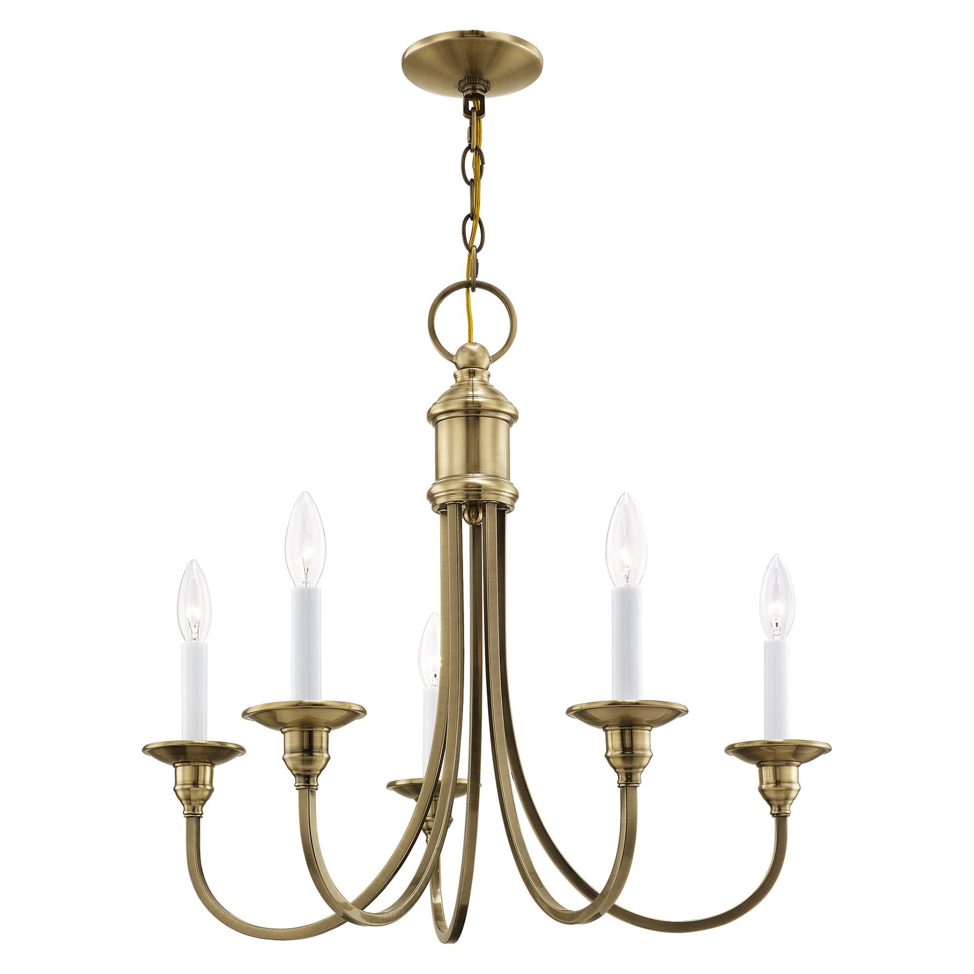 Shown in Antique Brass finish