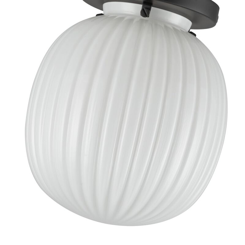 Peyton Fox Cherise 7 Inch Semi Flush Mount by Alora Mood