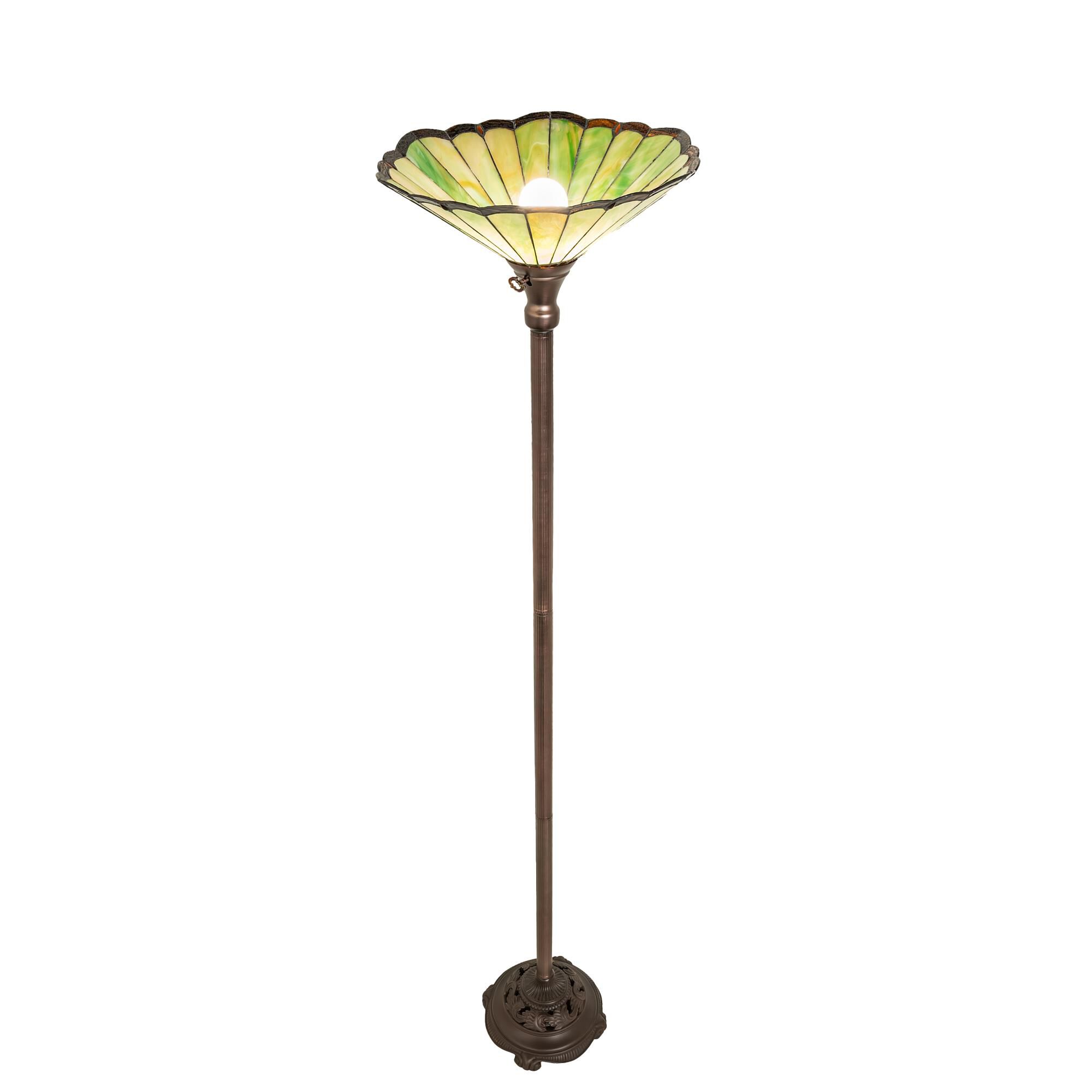 Caprice 70 Inch Torchiere Lamp by Meyda Lighting