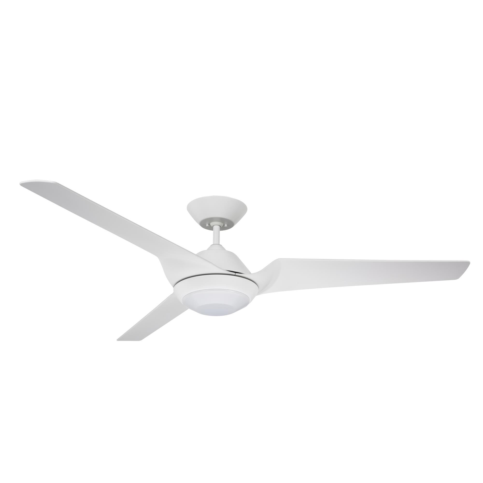 Shown in Satin White finish and Opal Matte glass 