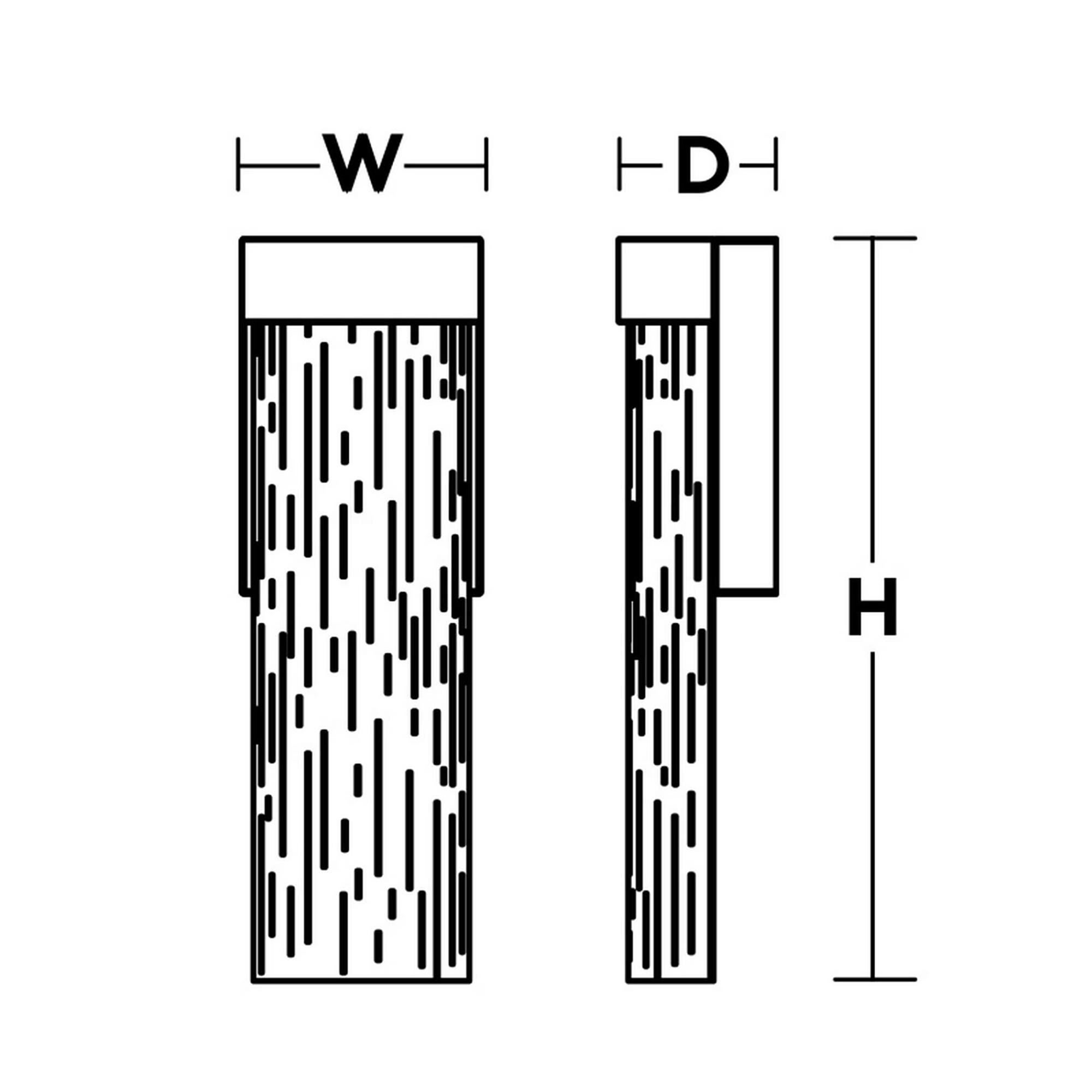 Shown in Textured Black finish and Steel shade