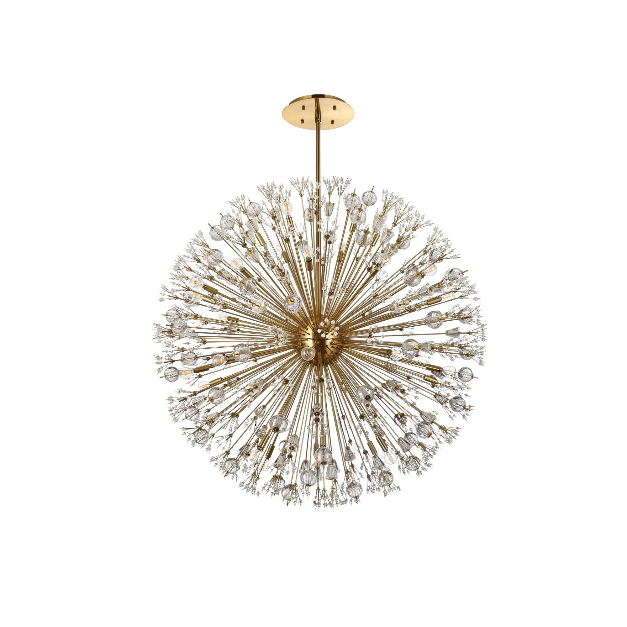 Vera 50 Inch Large Pendant by Elegant Lighting