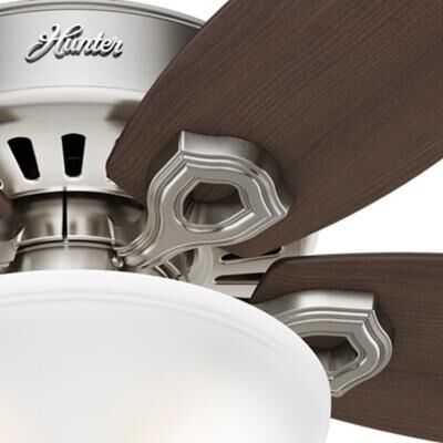 Builder 42 Inch Ceiling Fan with Light Kit by Hunter Fan