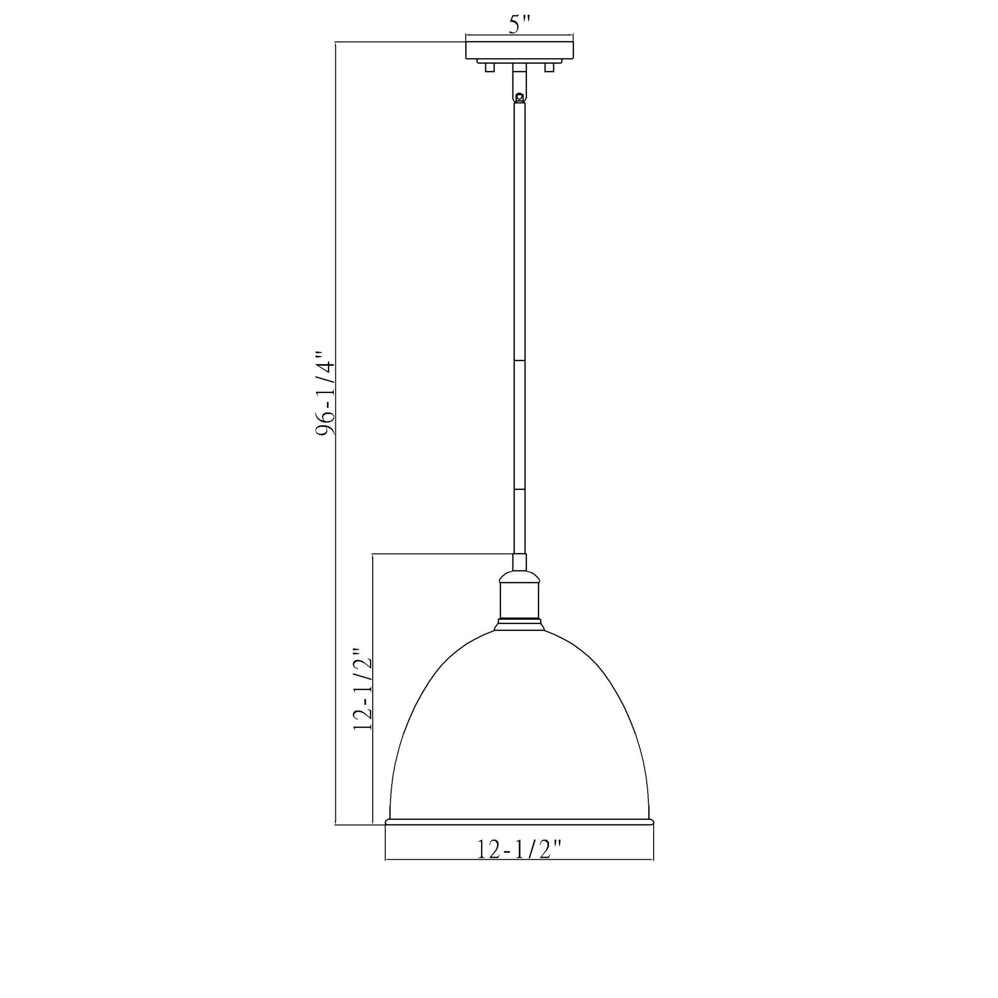 Z-Lite Sawyer 12 Inch Large Pendant
