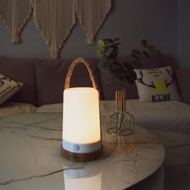 Kibun Groove 7 Inch Outdoor Table Lamp by Bulbrite