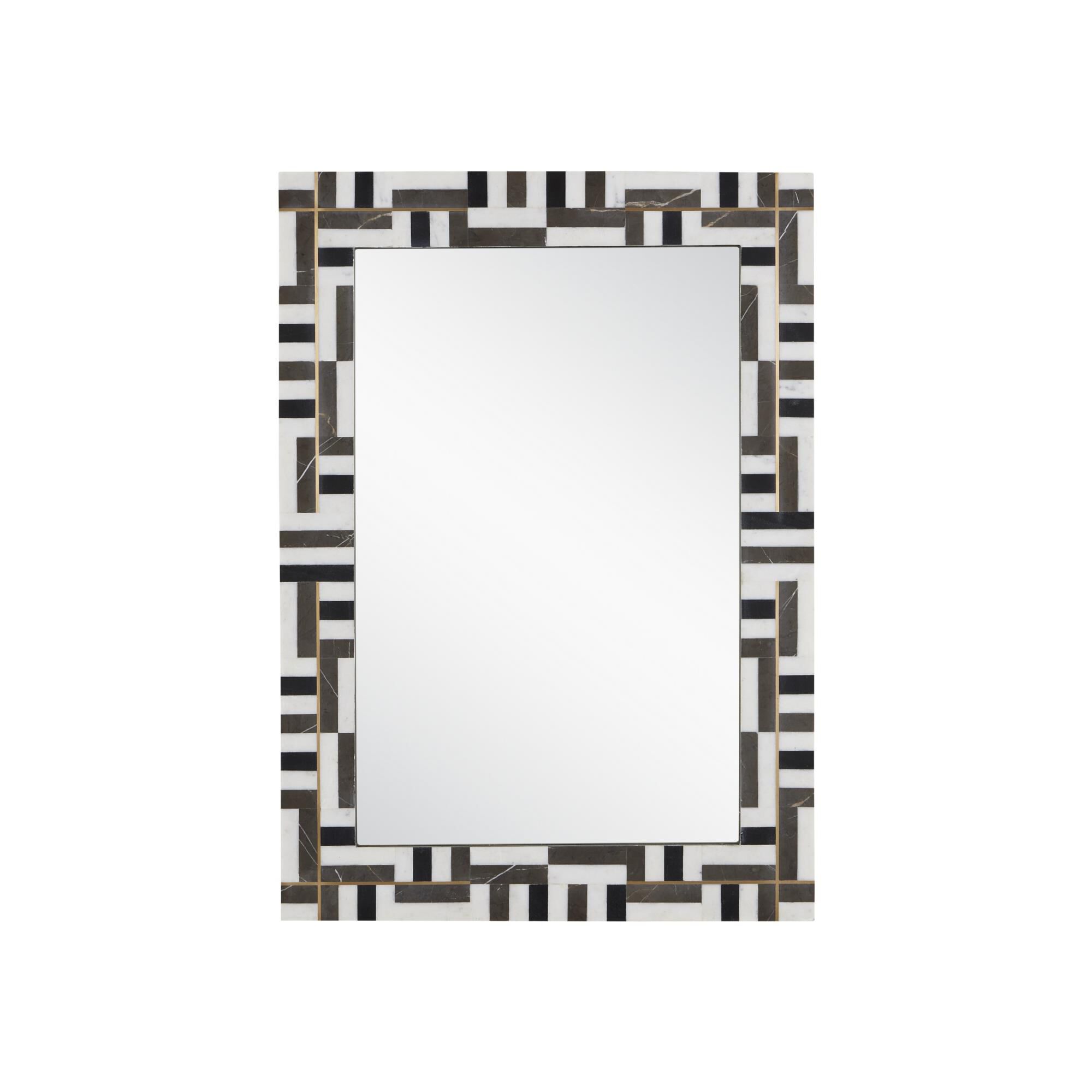 Shown in Natural/Brass/Mirror finish