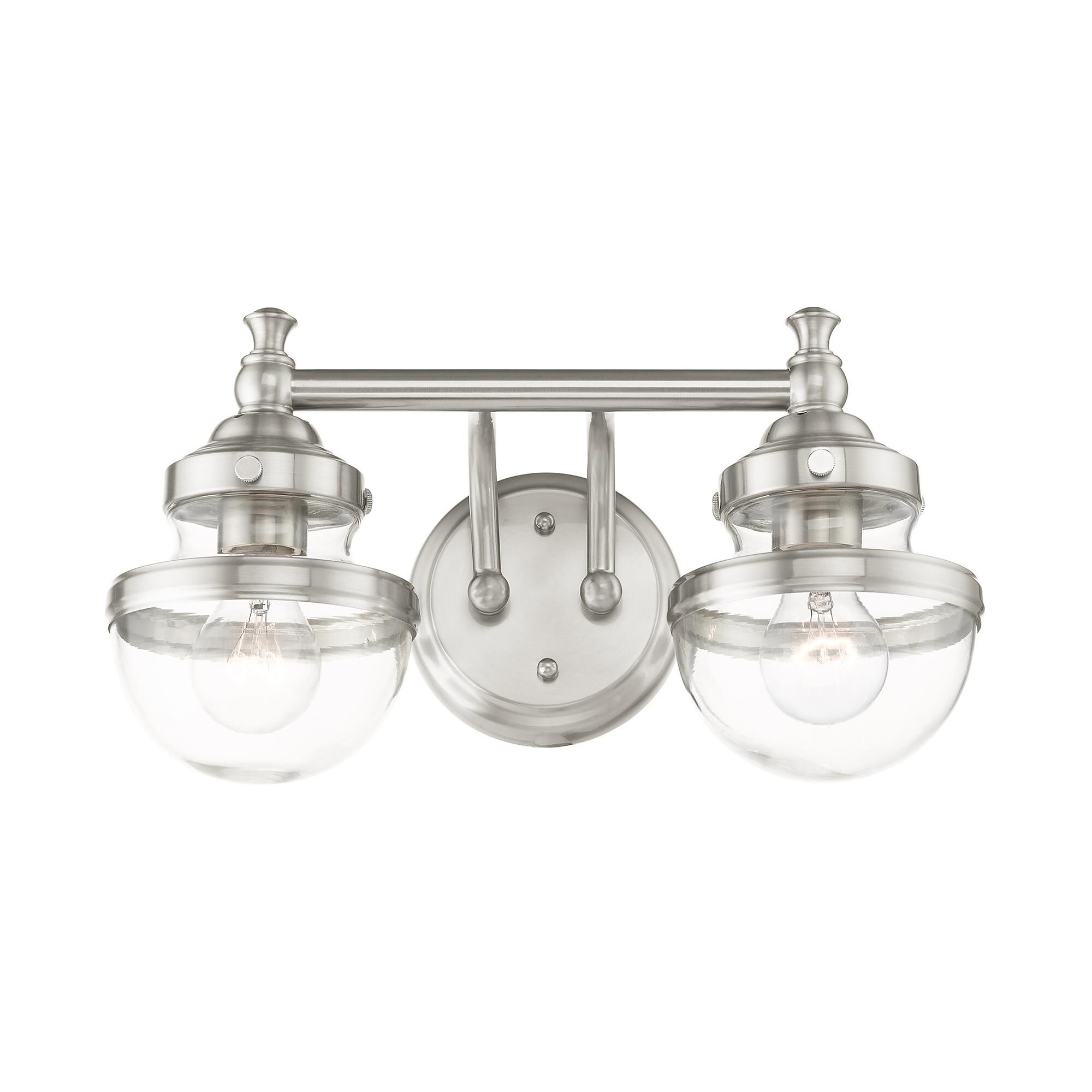 Oldwick 15 Inch 2 Light Bath Vanity Light by Livex Lighting