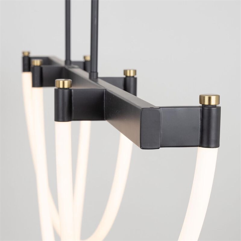 Kevin Kraemer Cascata 45 Inch Linear Suspension Light by Artcraft