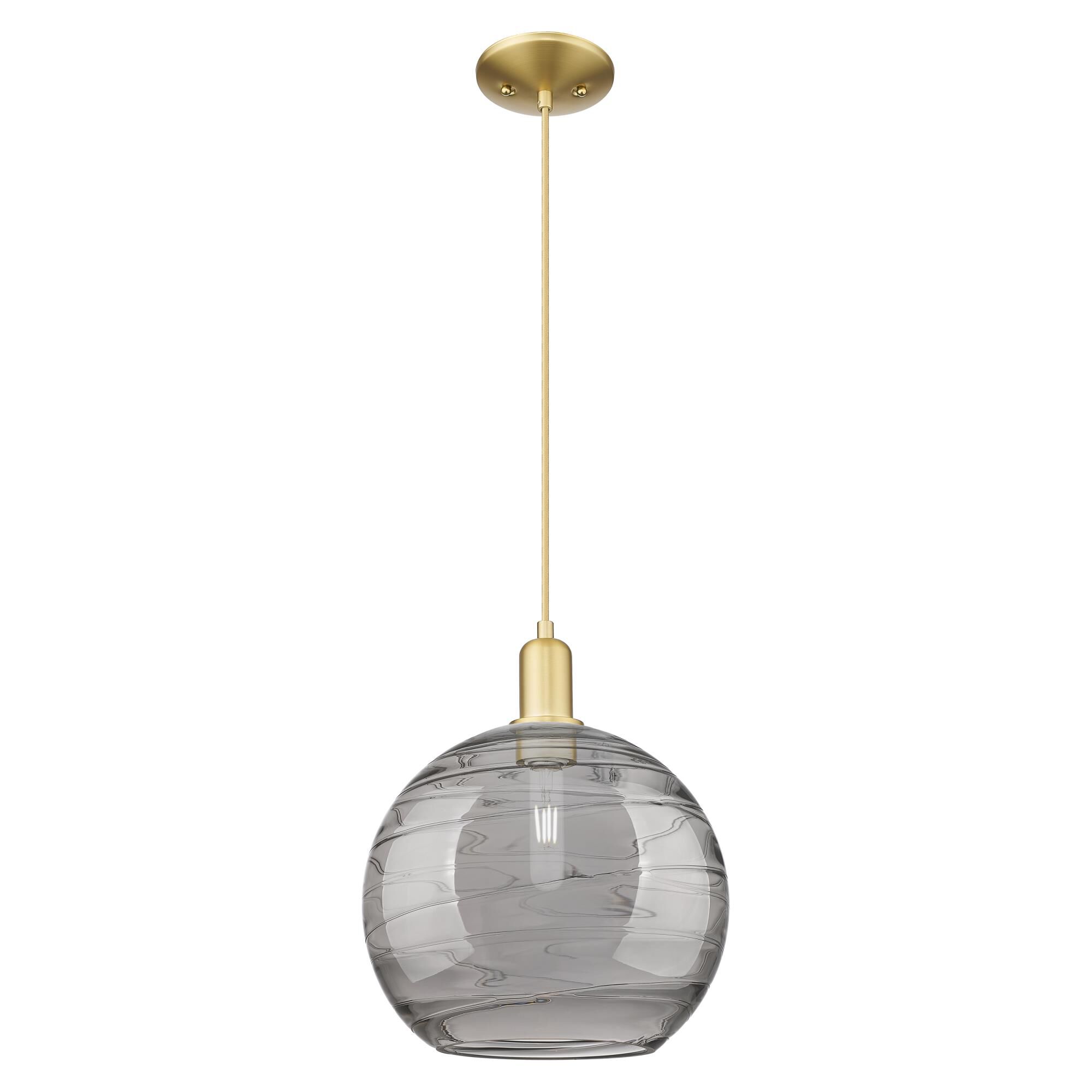 Bruno Marashlian Athens Deco Swirl 12 Inch Mini Pendant by Innovations Lighting