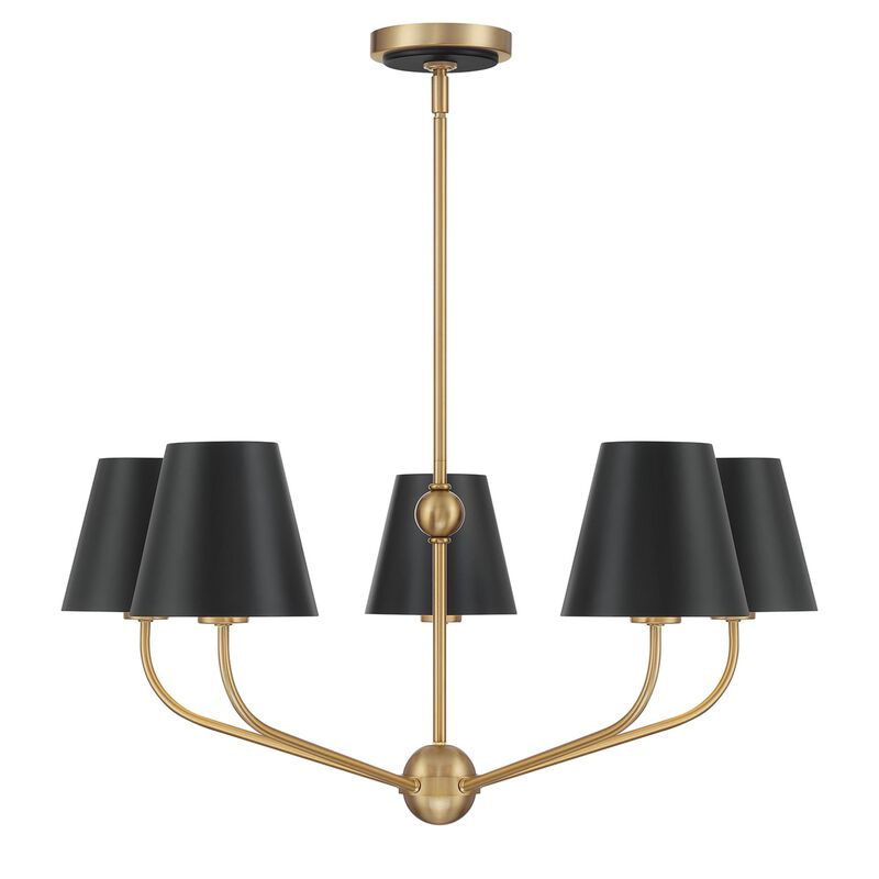 Xavier 28 Inch Chandelier by Crystorama