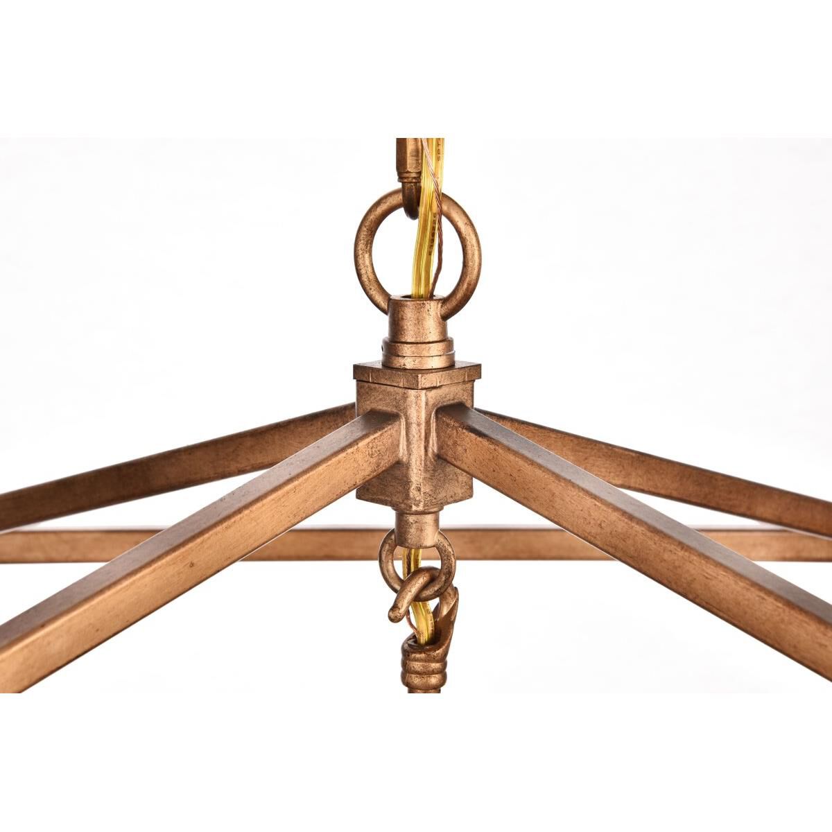 Amelia 17 Inch 6 Light Mini Chandelier by Elegant Lighting