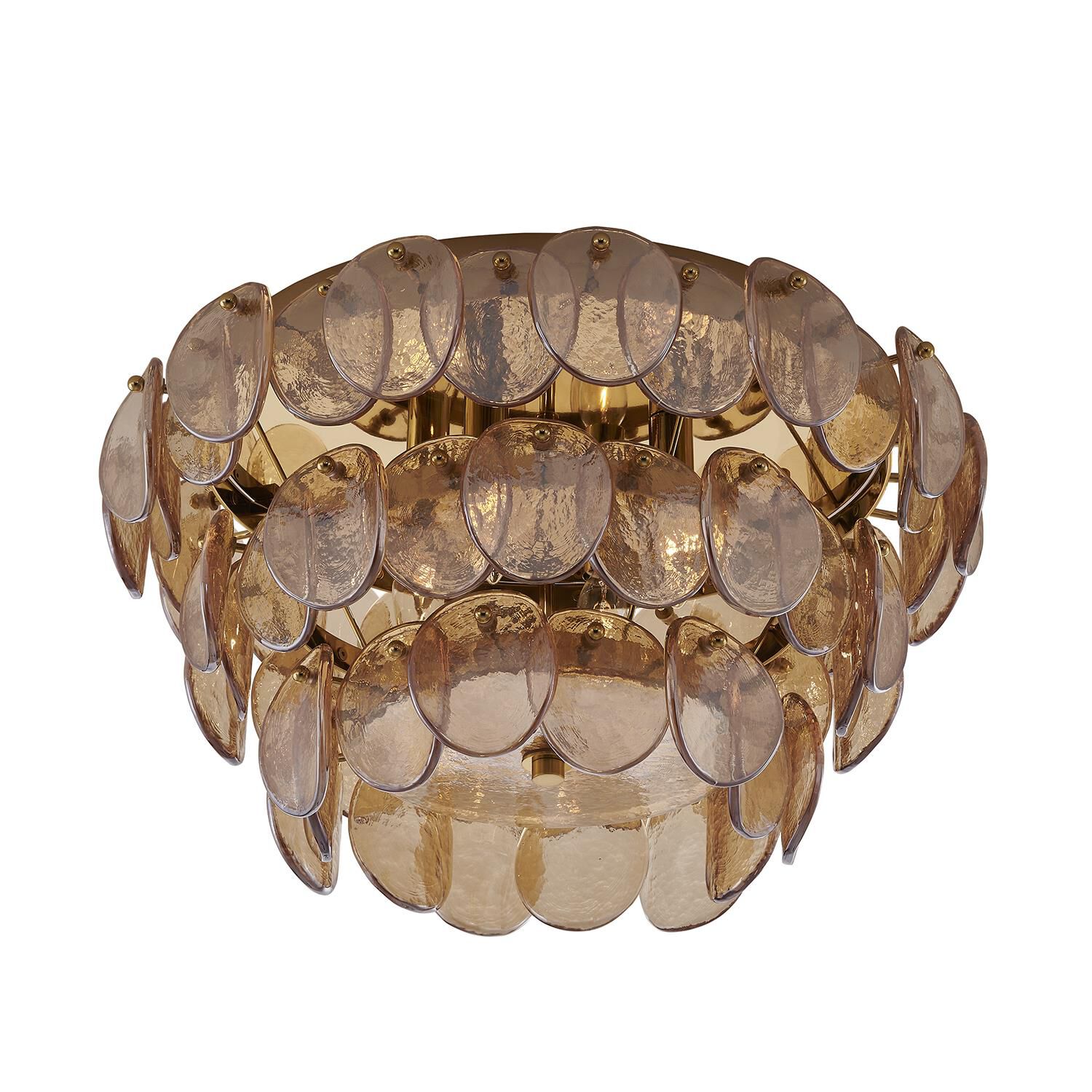 Uroko 20 Inch Flush Mount by Kalco Lighting