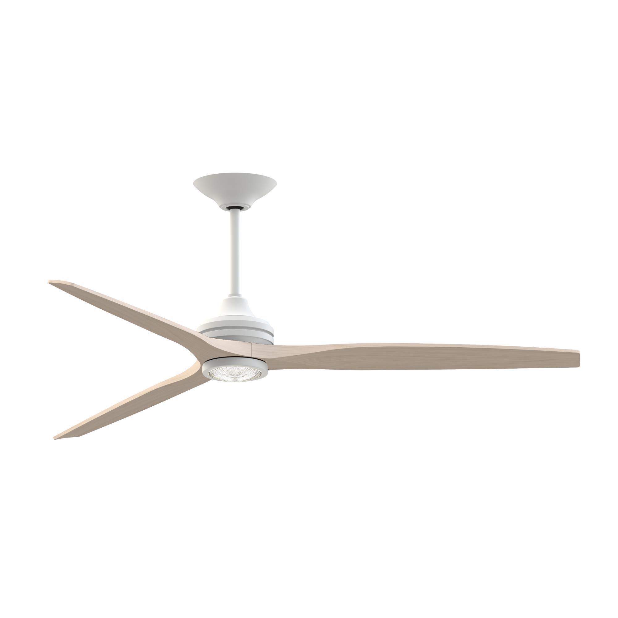 Shown in Matte White finish and Frosted Fresnel glass