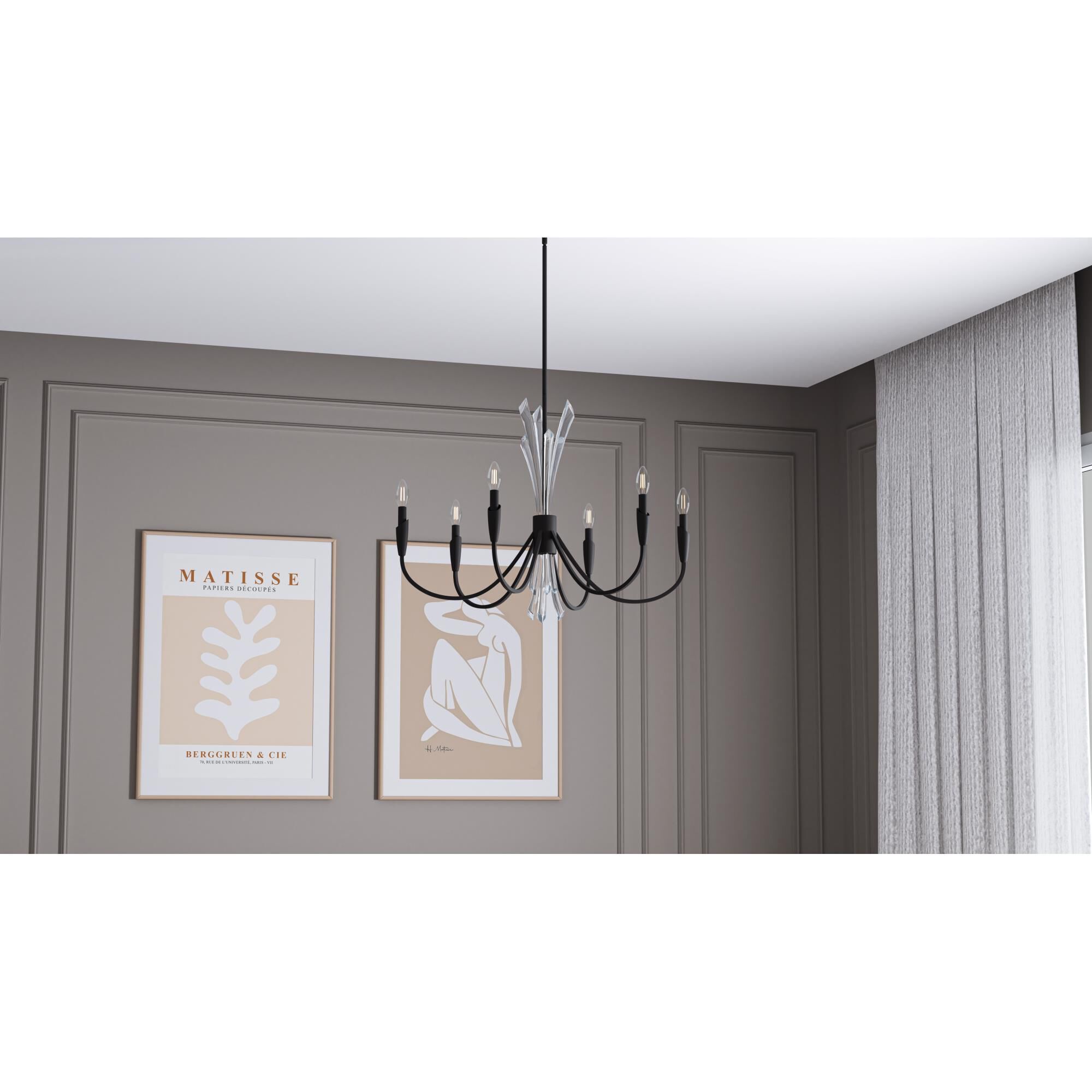 Cecily 32 Inch Chandelier by Quoizel