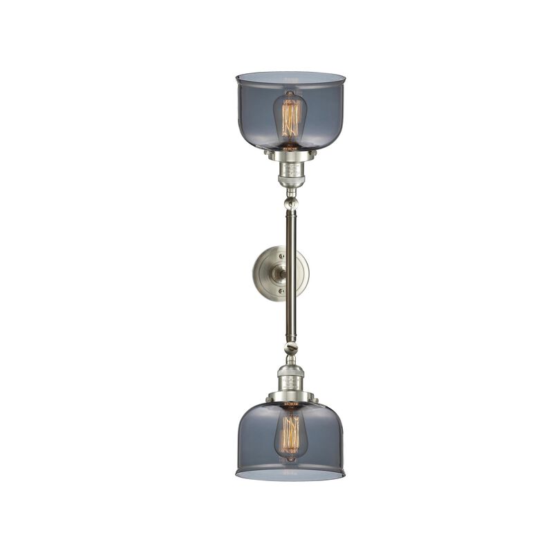 Bruno Marashlian Large Bell 19 Inch 2 Light Bath Vanity Light by Innovations Lighting