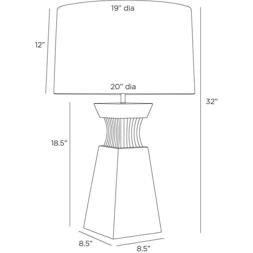 Dynasty 32 Inch Table Lamp by Arteriors Home