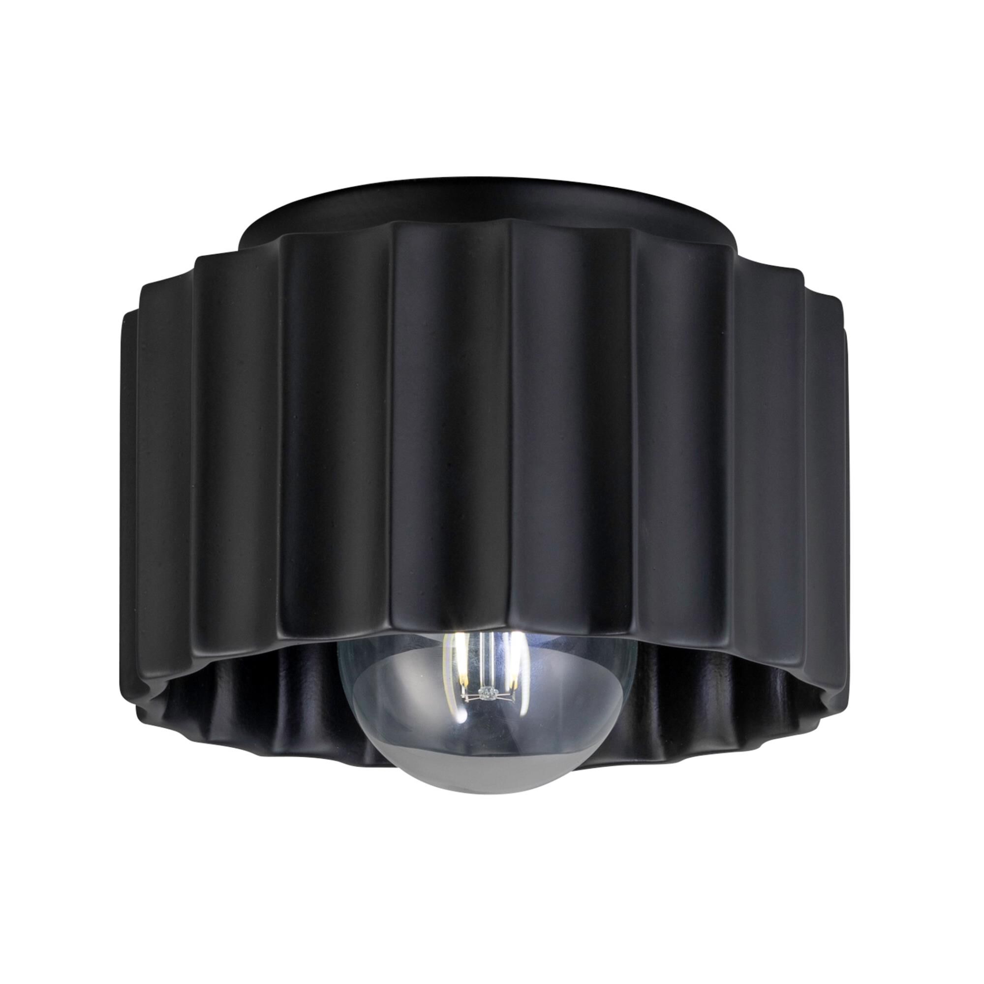 Radiance 8 Inch 1 Light Flush Mount by Justice Design Group