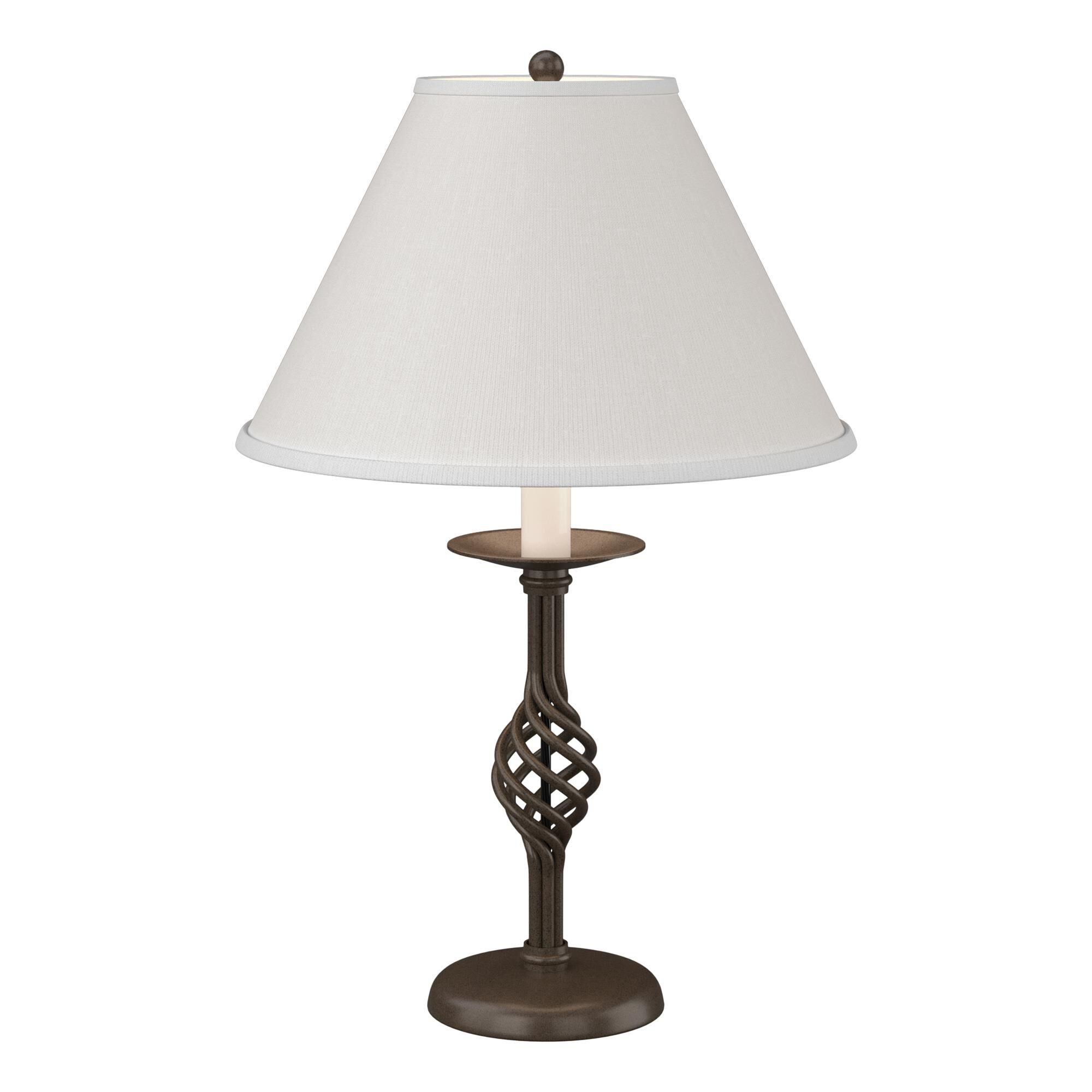 Shown in Bronze finish and Natural Anna shade