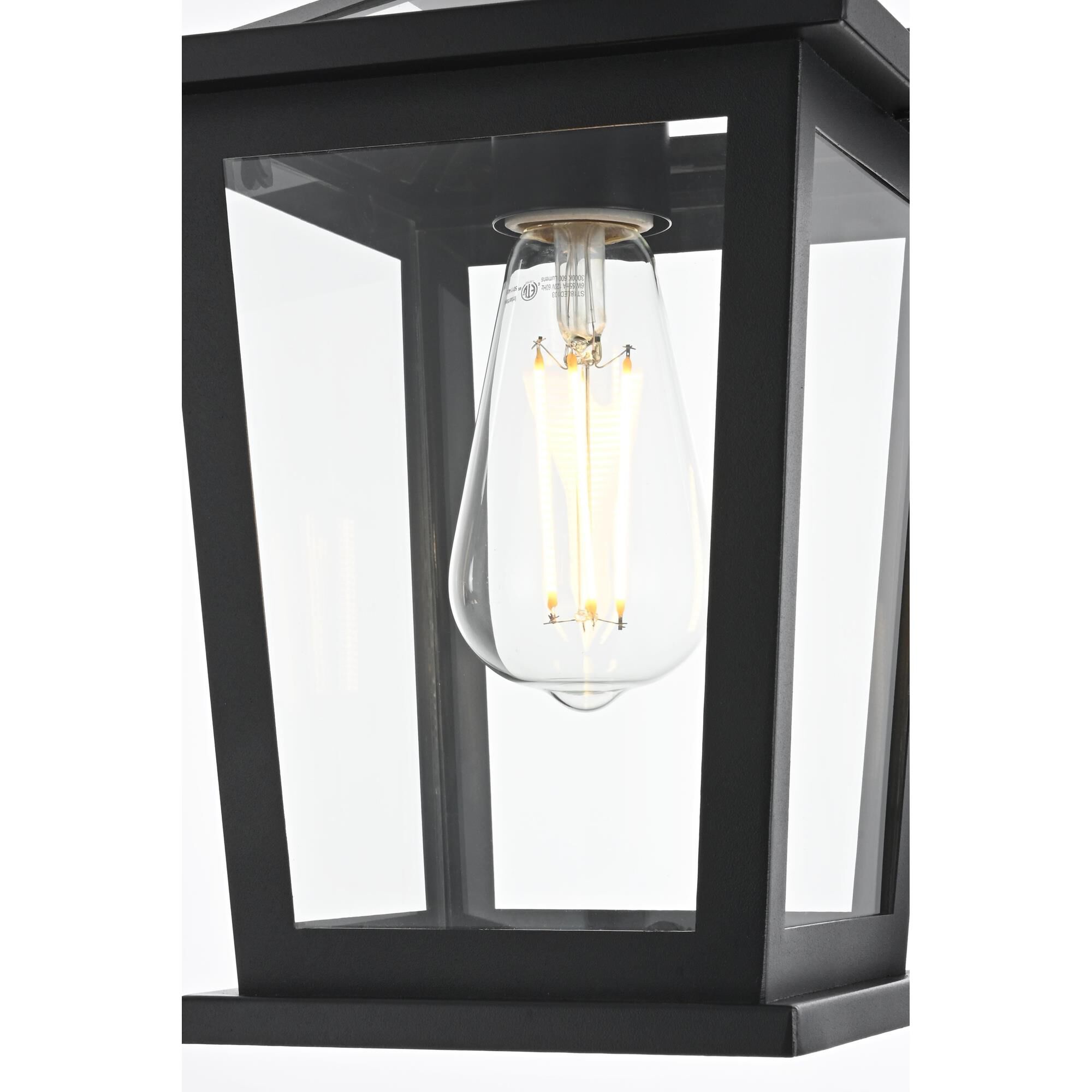 Cayman 7 Inch Outdoor Hanging Lantern by Elegant Lighting