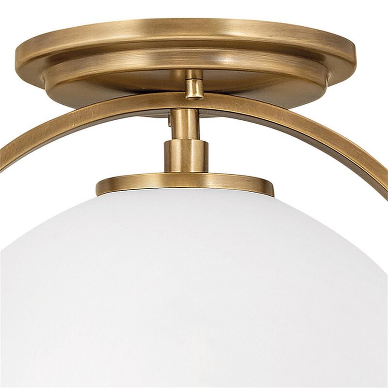 Somerset 11 Inch 1 Light LED Semi Flush Mount by Hinkley Lighting