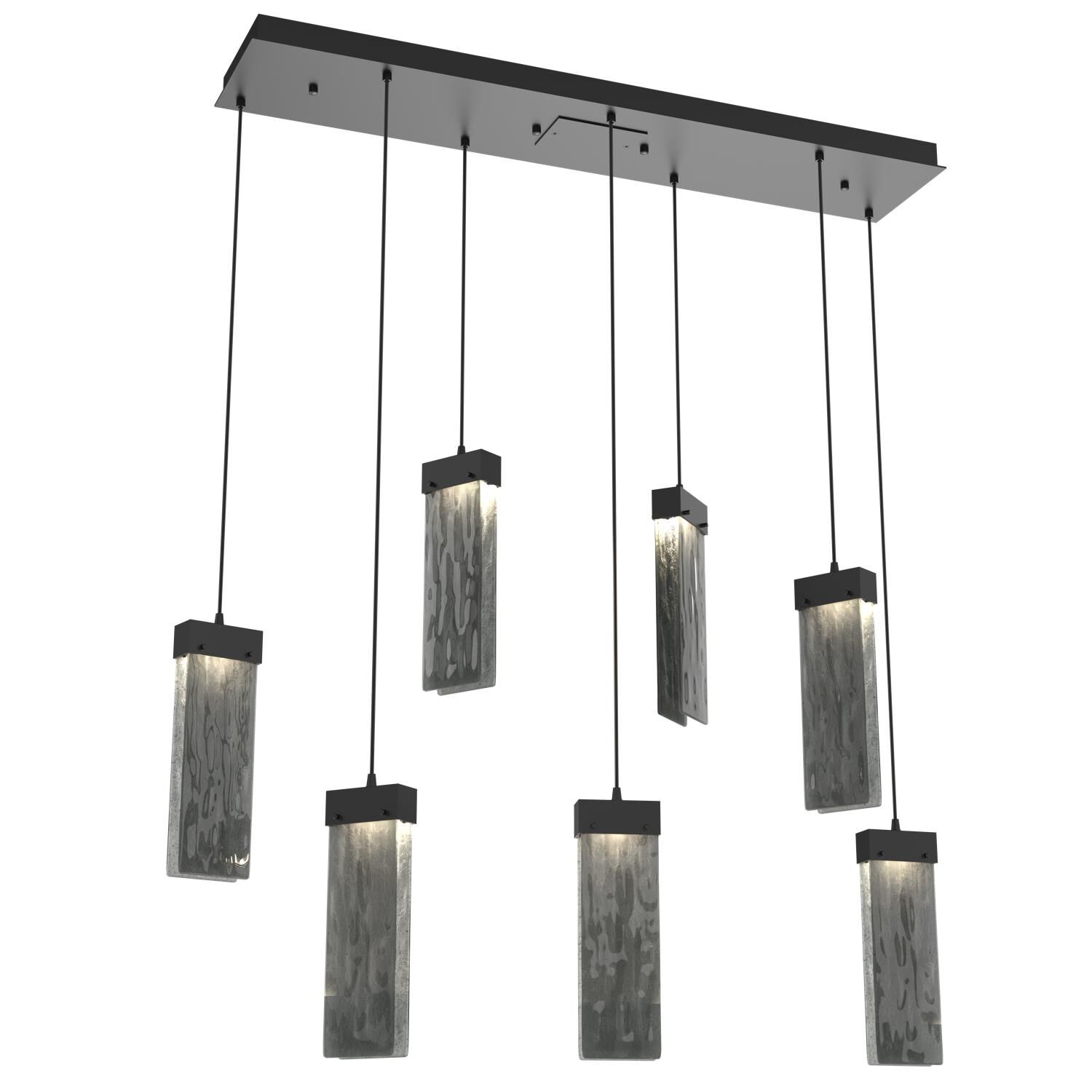 Parallel 44 Inch 7 Light LED Linear Suspension Light by Hammerton Studio