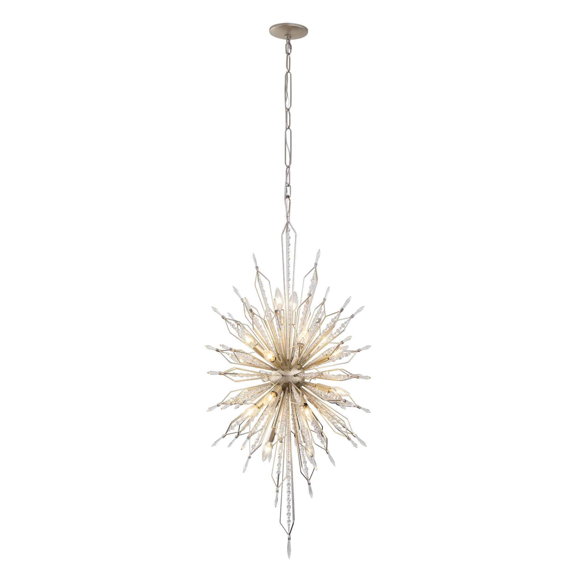 Shown in Gold Dust finish and Premium - Clear crystal