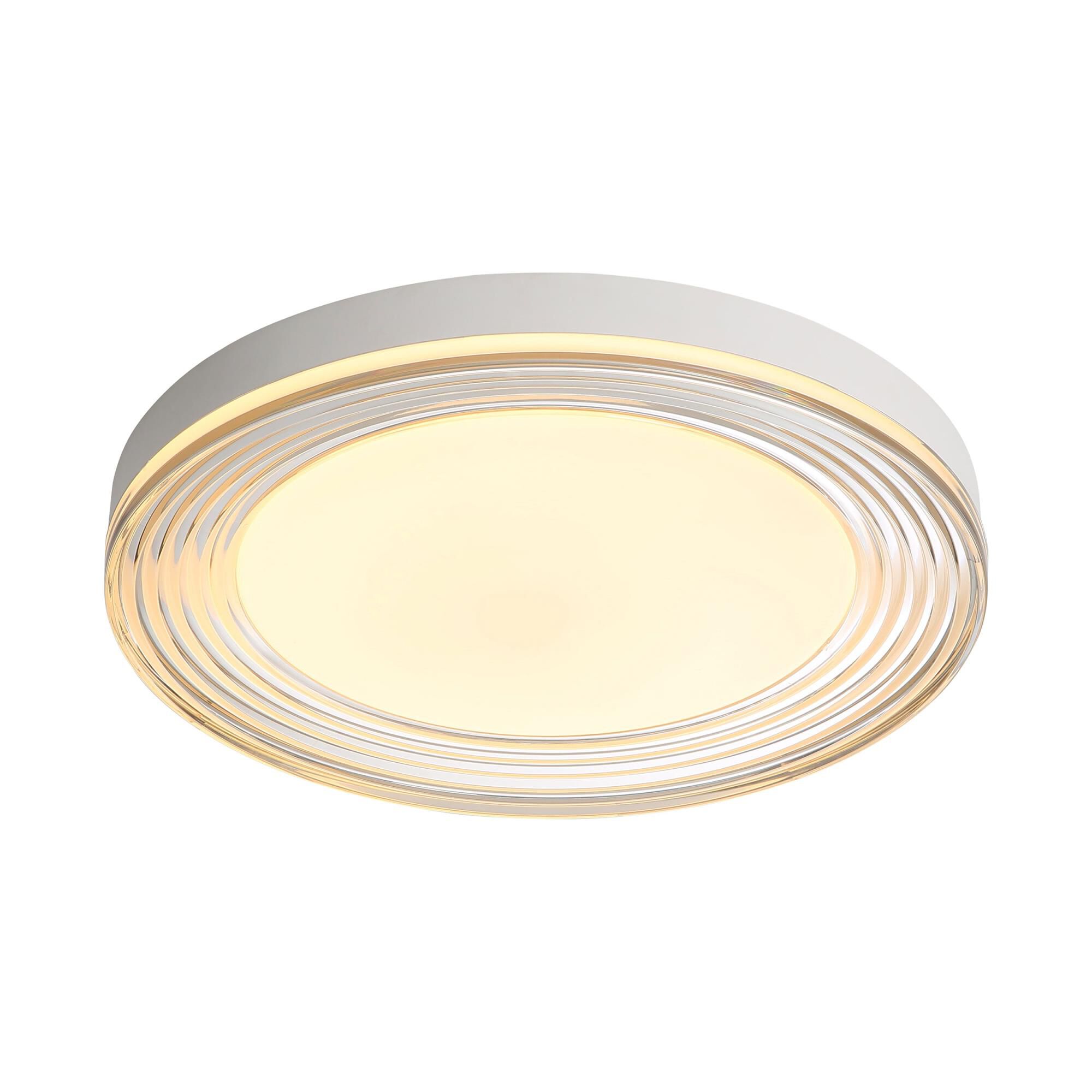 Ondulada 20 Inch Flush Mount by Golden Lighting