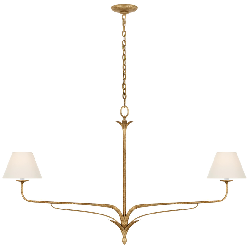Chapman and Meyers Amalfi 57 Inch Linear Suspension Light by Visual Comfort Signature Collection