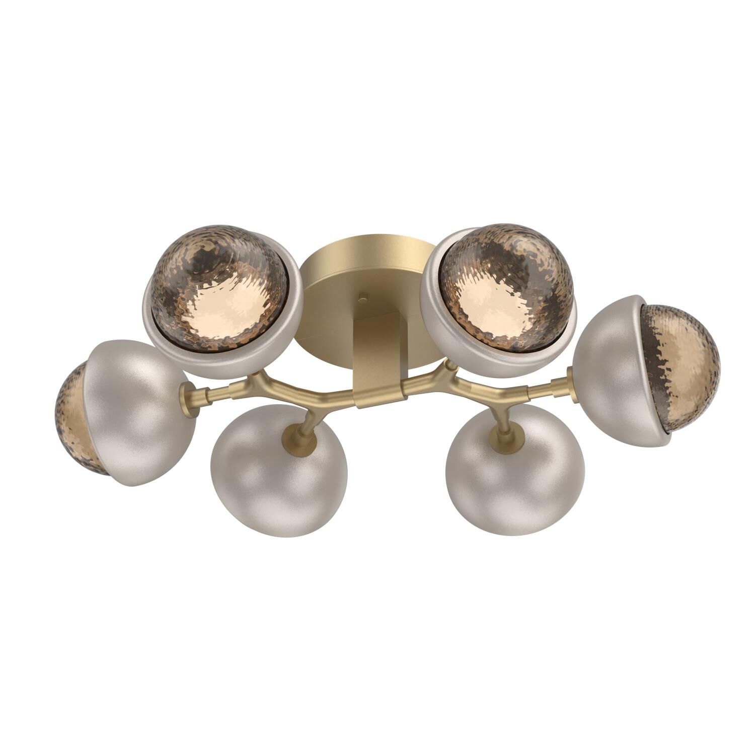Levi Wilson Cabochon 27 Inch Flush Mount by Hammerton Studio