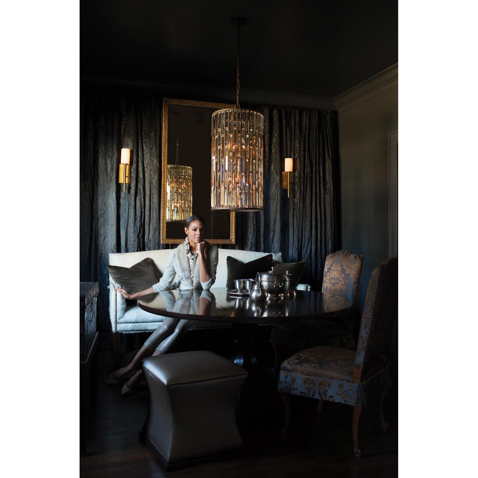 Gemma 16 Inch Large Pendant by Fredrick Ramond