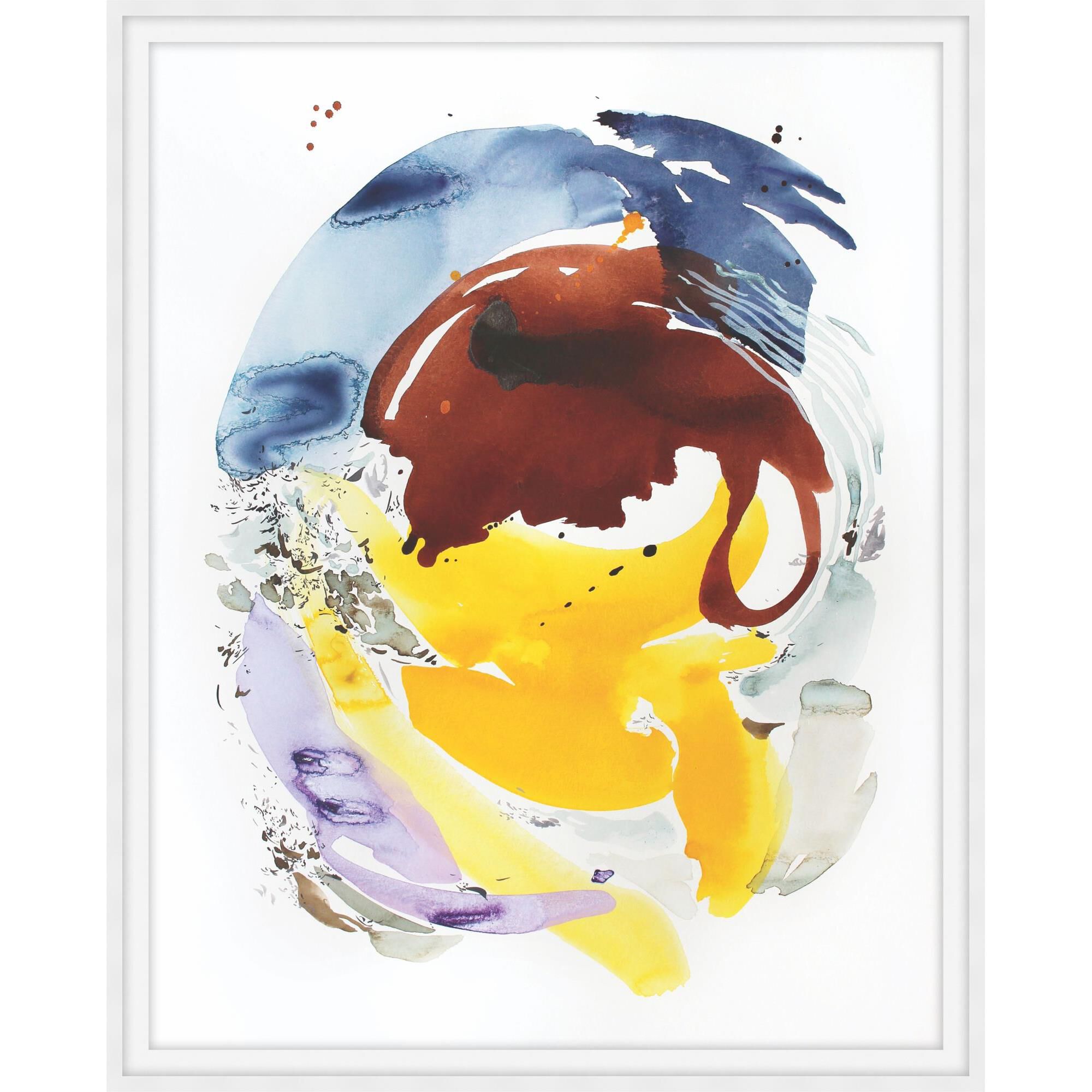 Burning To Rebuild Print by LEVEL57