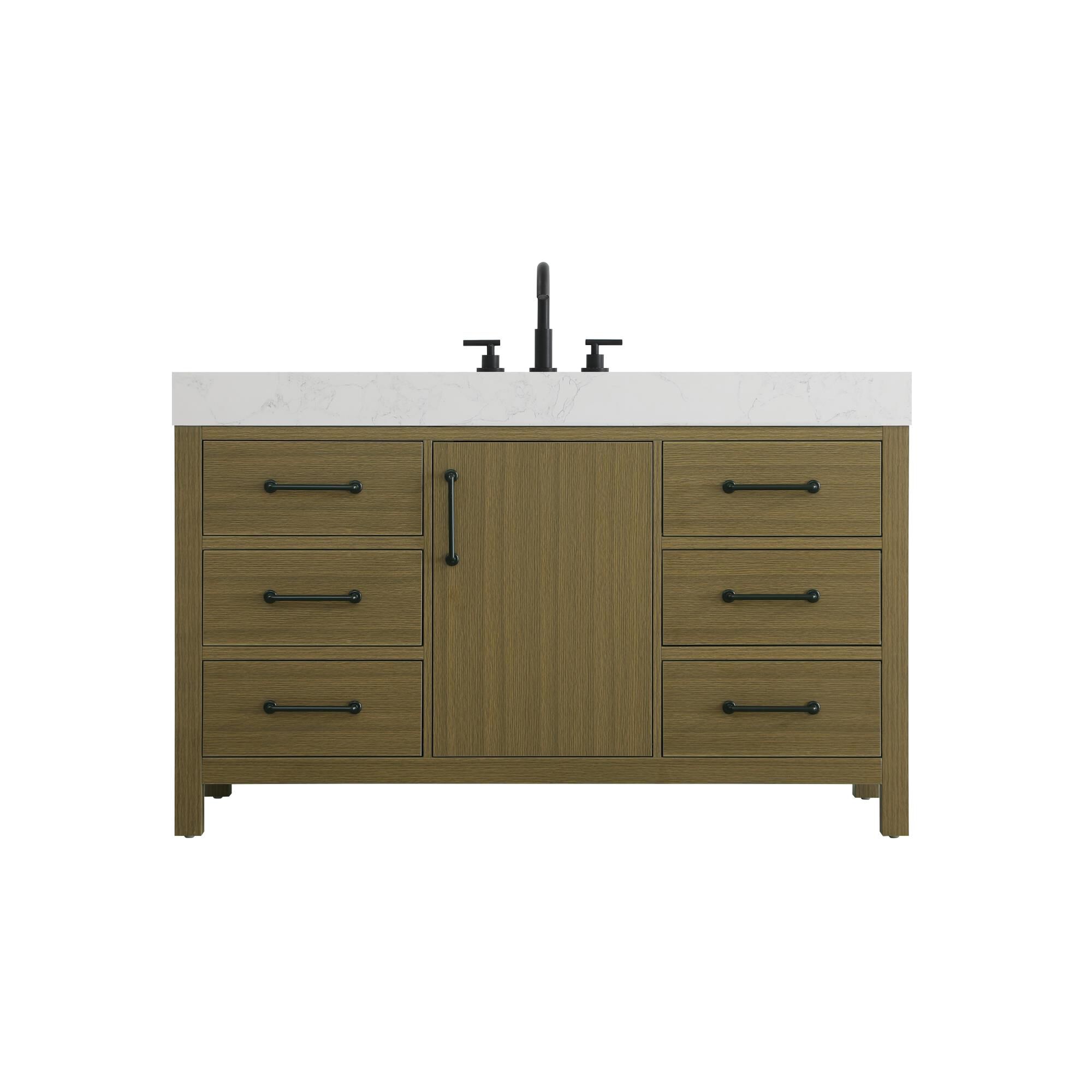 Nathan 54 Inch Bath Vanity by Elegant Dcor