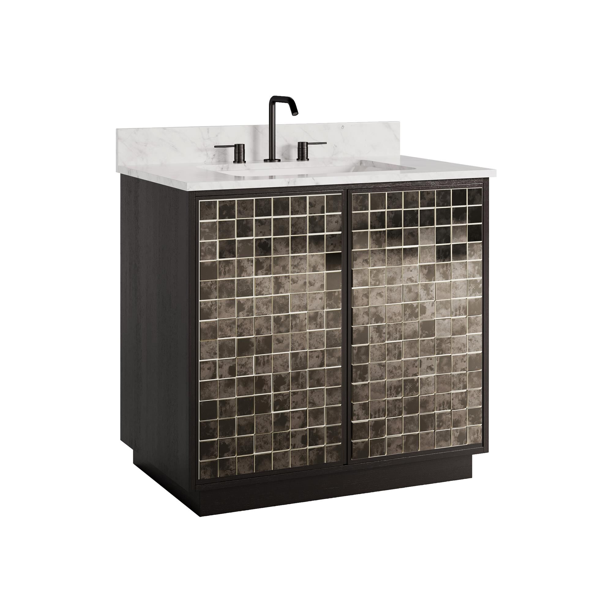 Shown in Natural, White and Antique Mirror finish