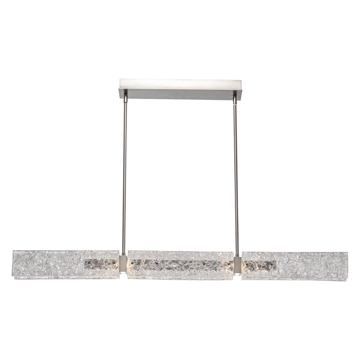 Levi Wilson Glacier 50 Inch 12 Light LED Linear Suspension Light by Hammerton Studio